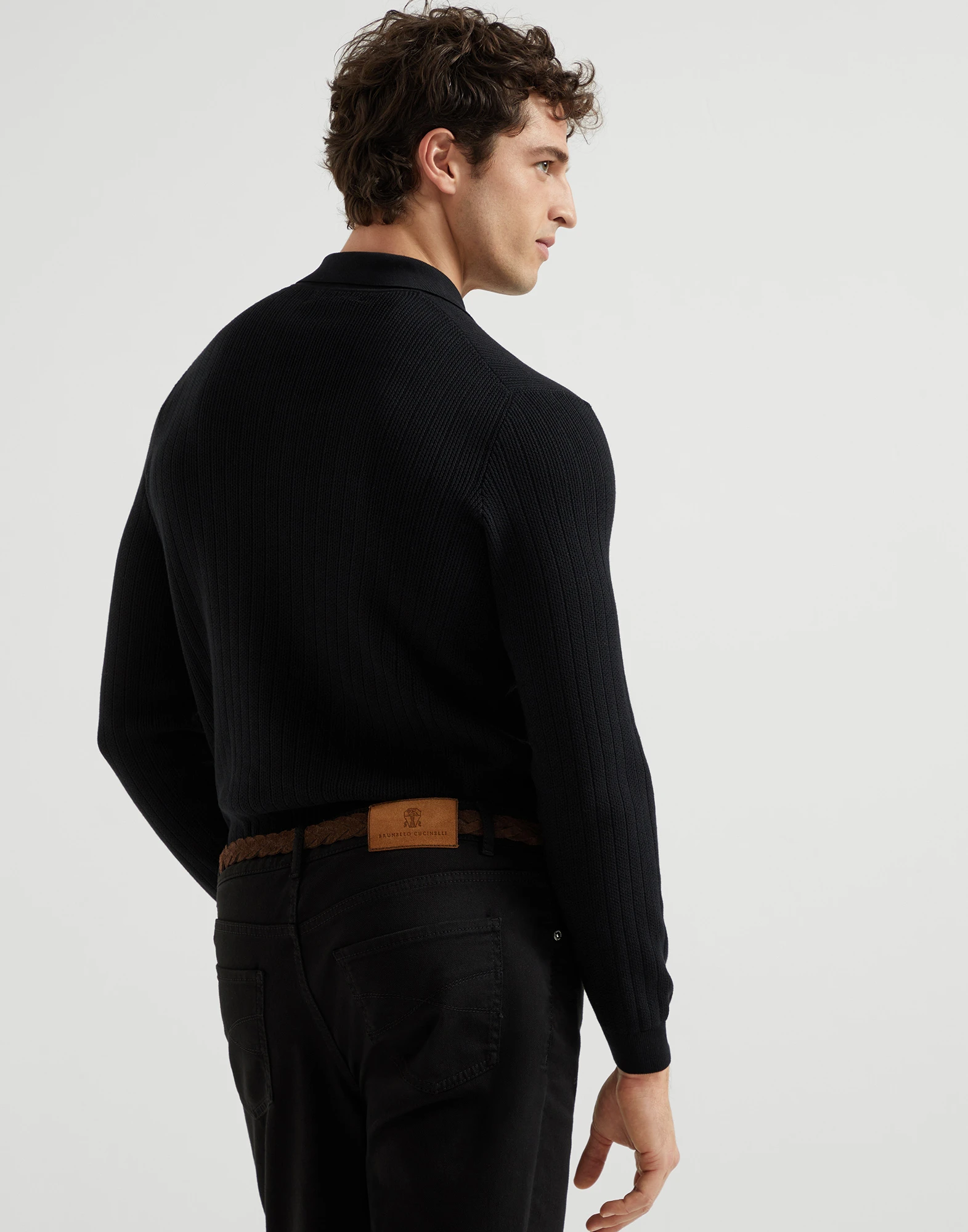 Long sleeve polo