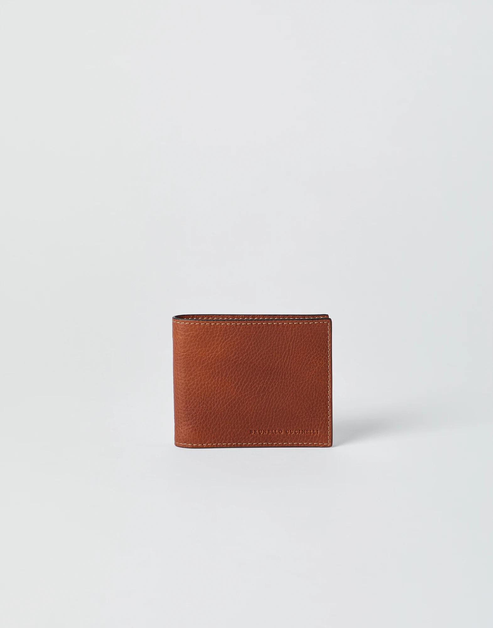 Grained calfskin wallet