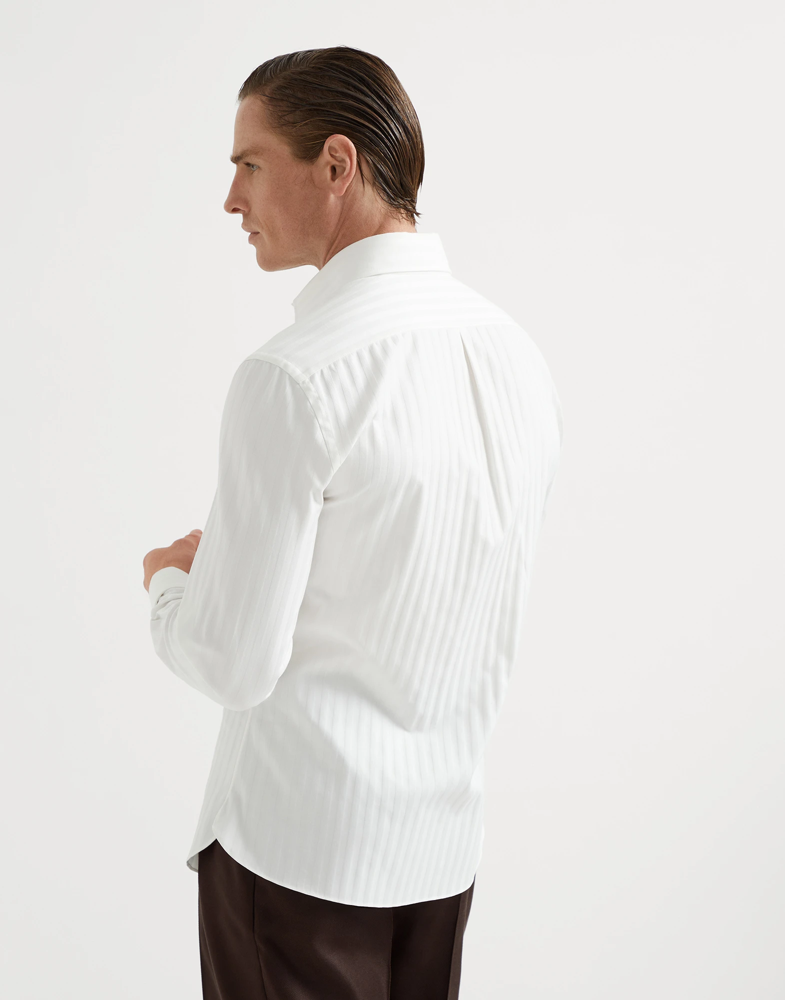 Chevron tuxedo shirt
