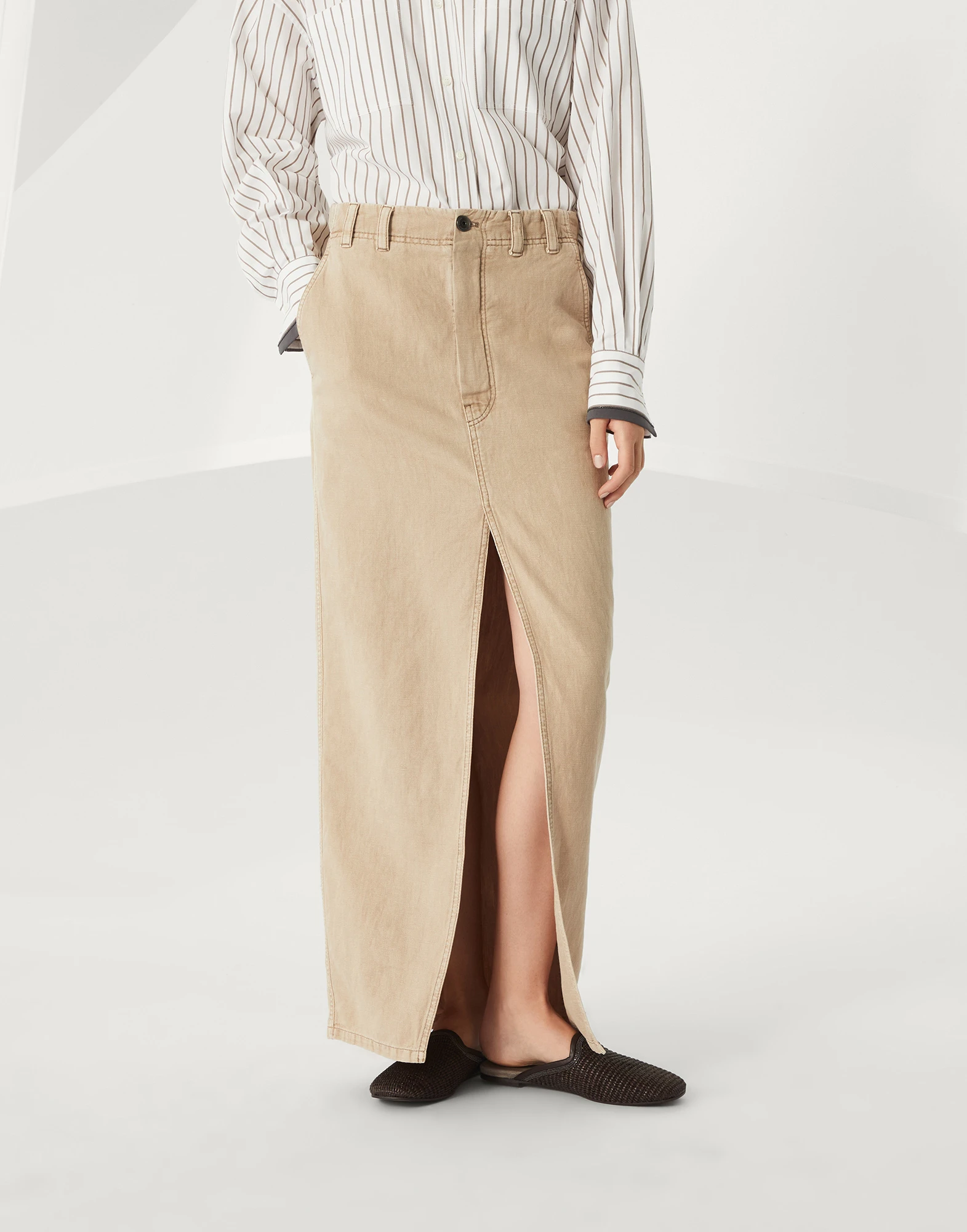 Chino skirt