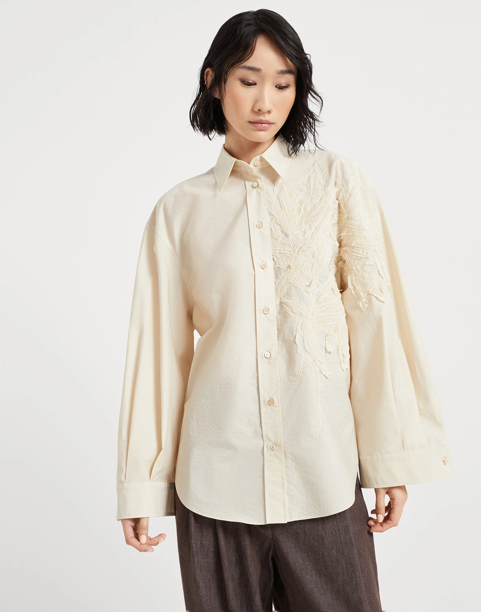 Flora Appliqu�� shirt