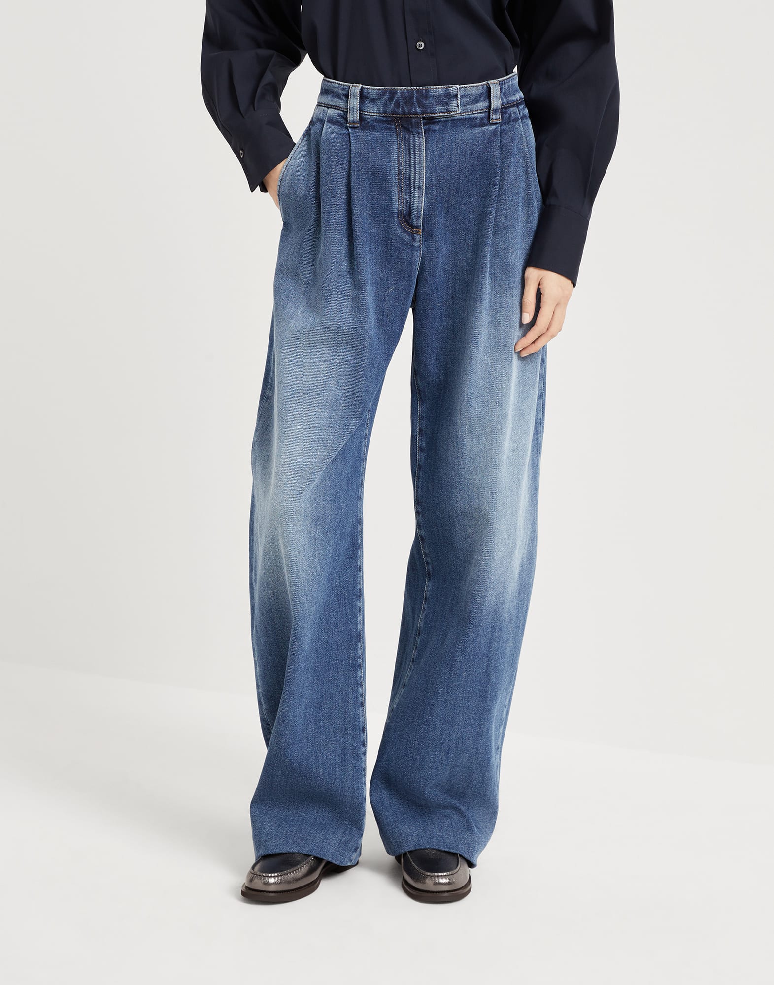 Loose Curved trousers