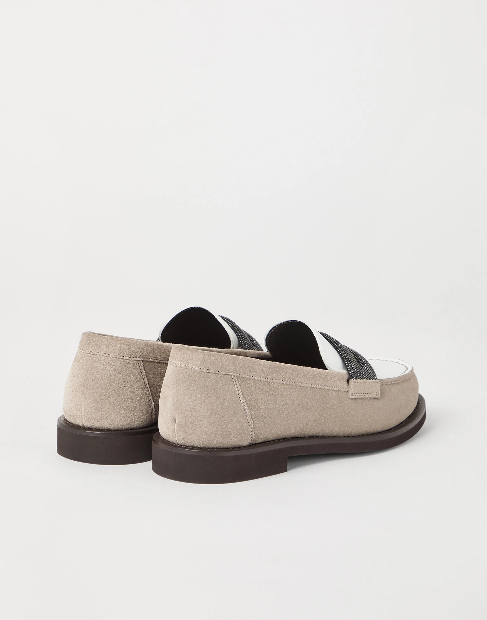Suede Penny loafer