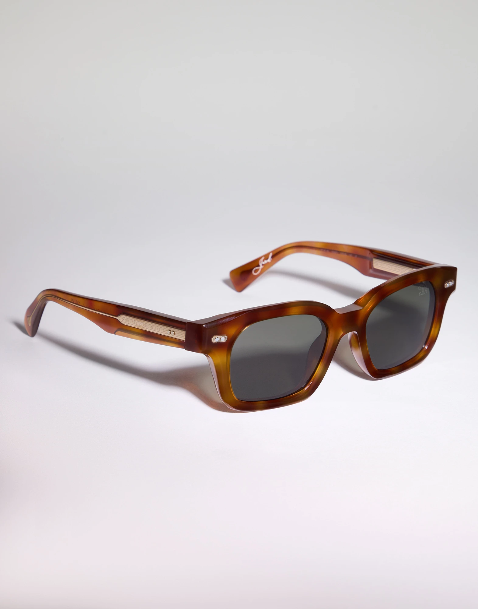 Jared 18k gold-plated sunglasses
