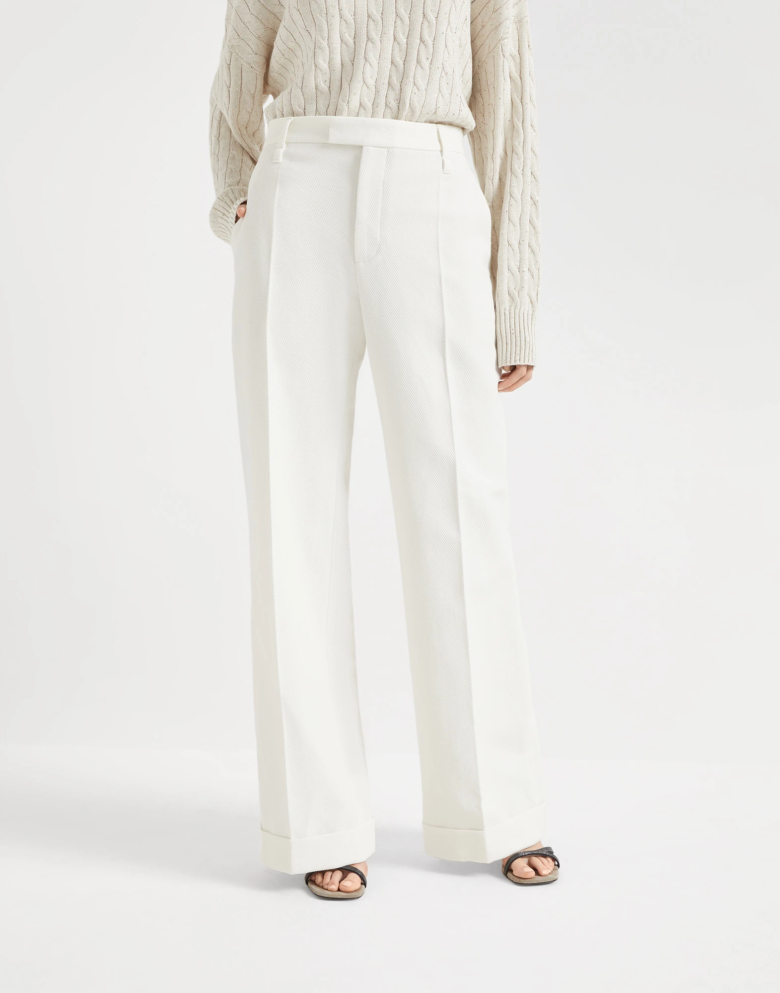 Loose Flared trousers