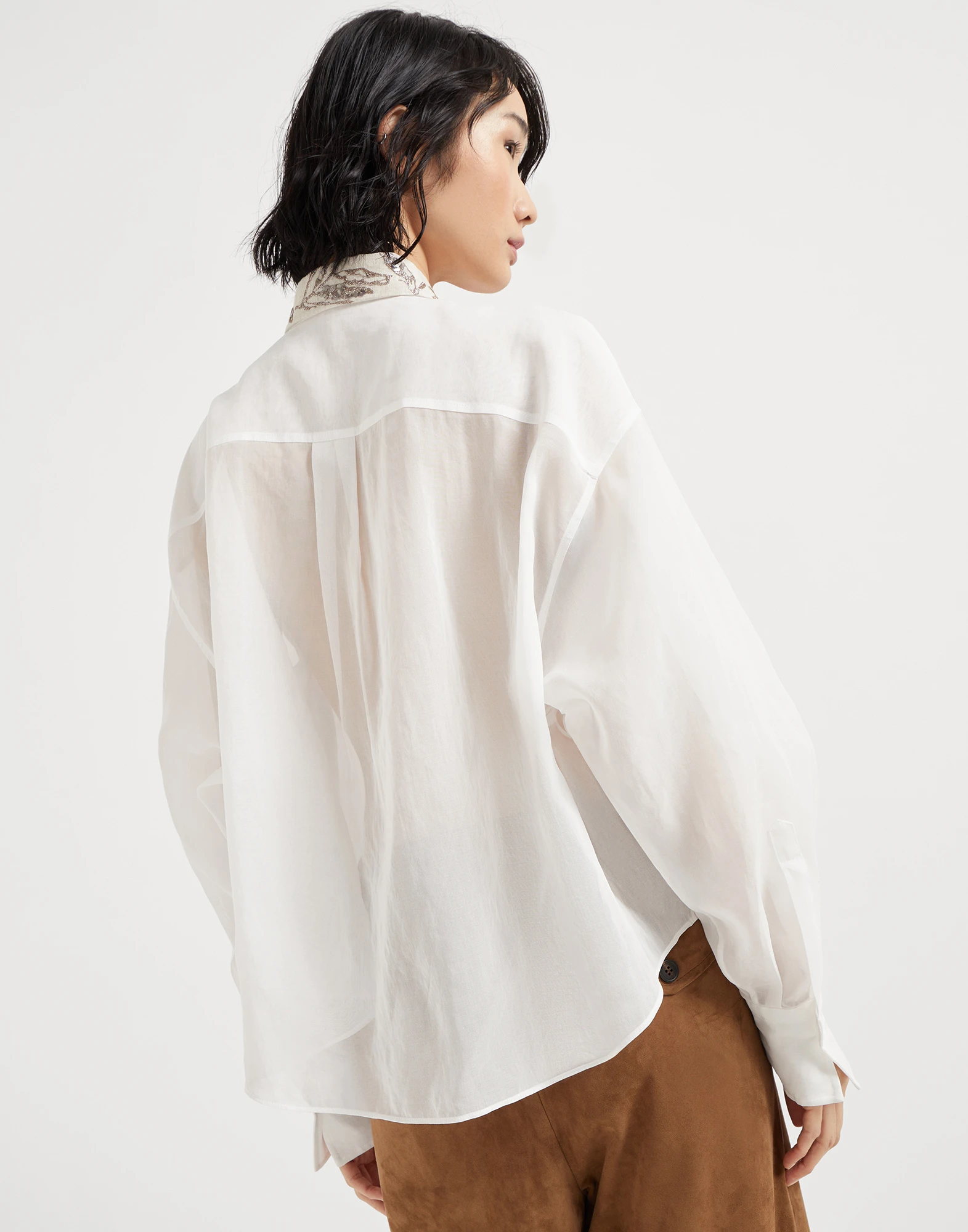 Flora Embroidery shirt