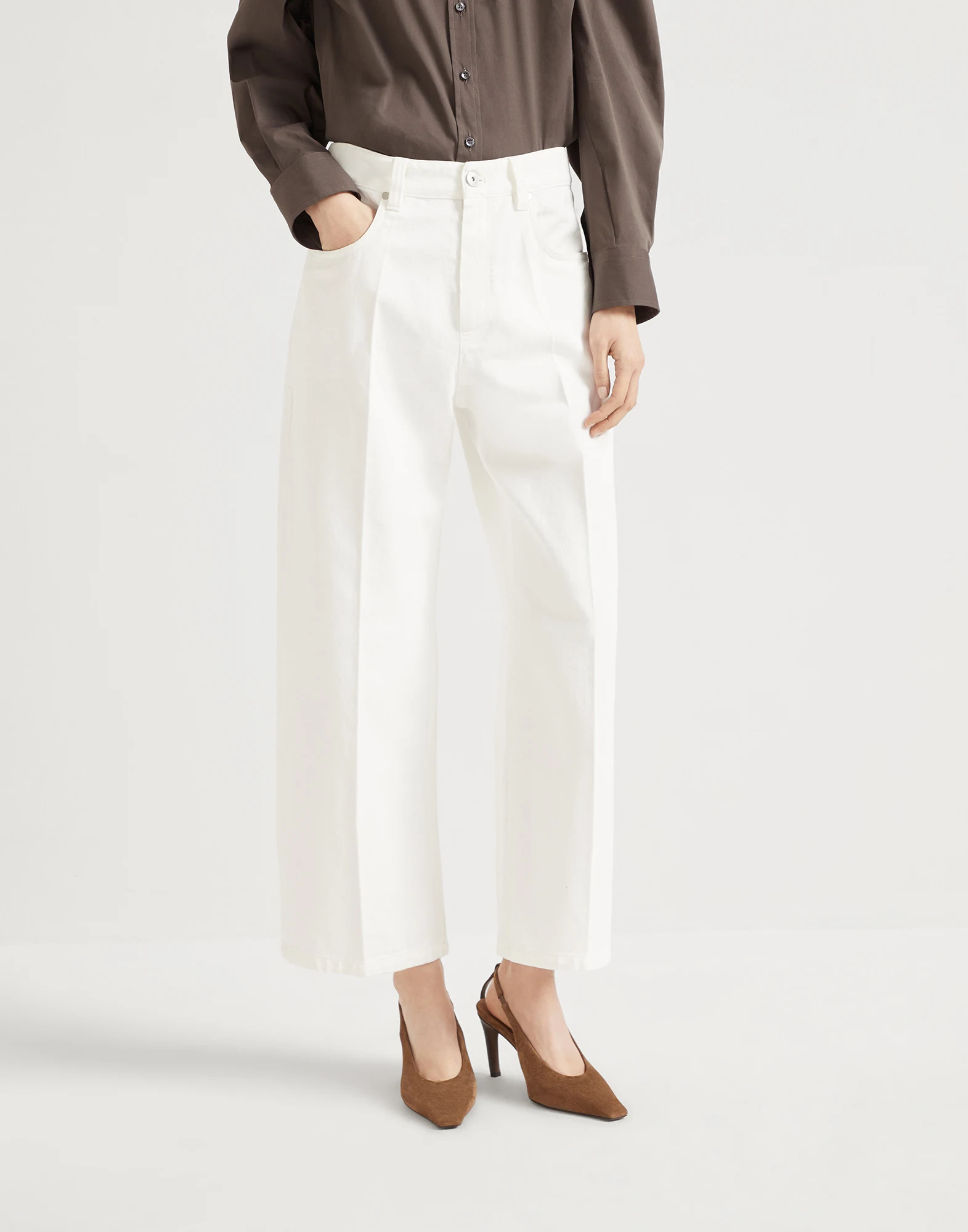 Contemporary Square trousers