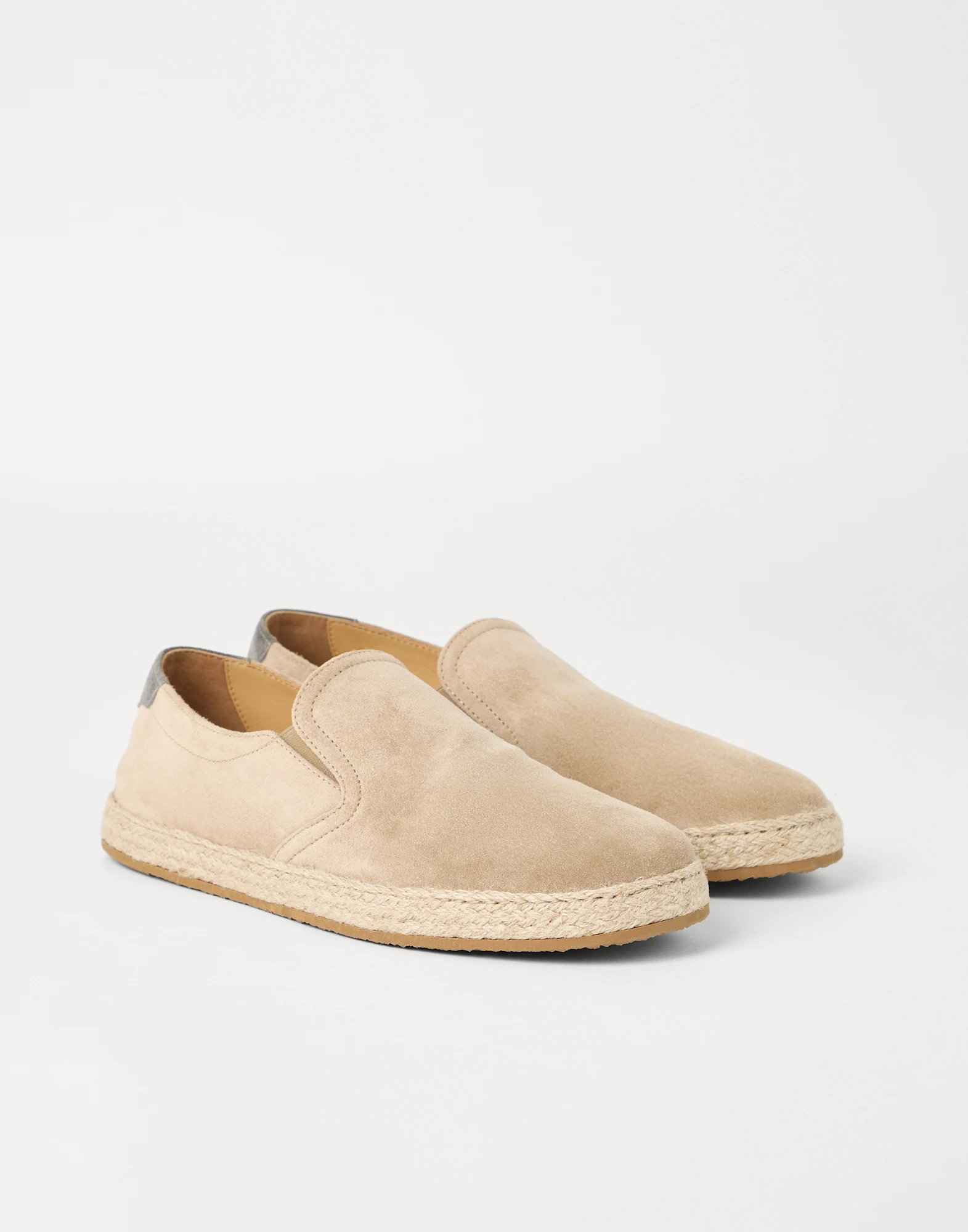 Suede slip-on
