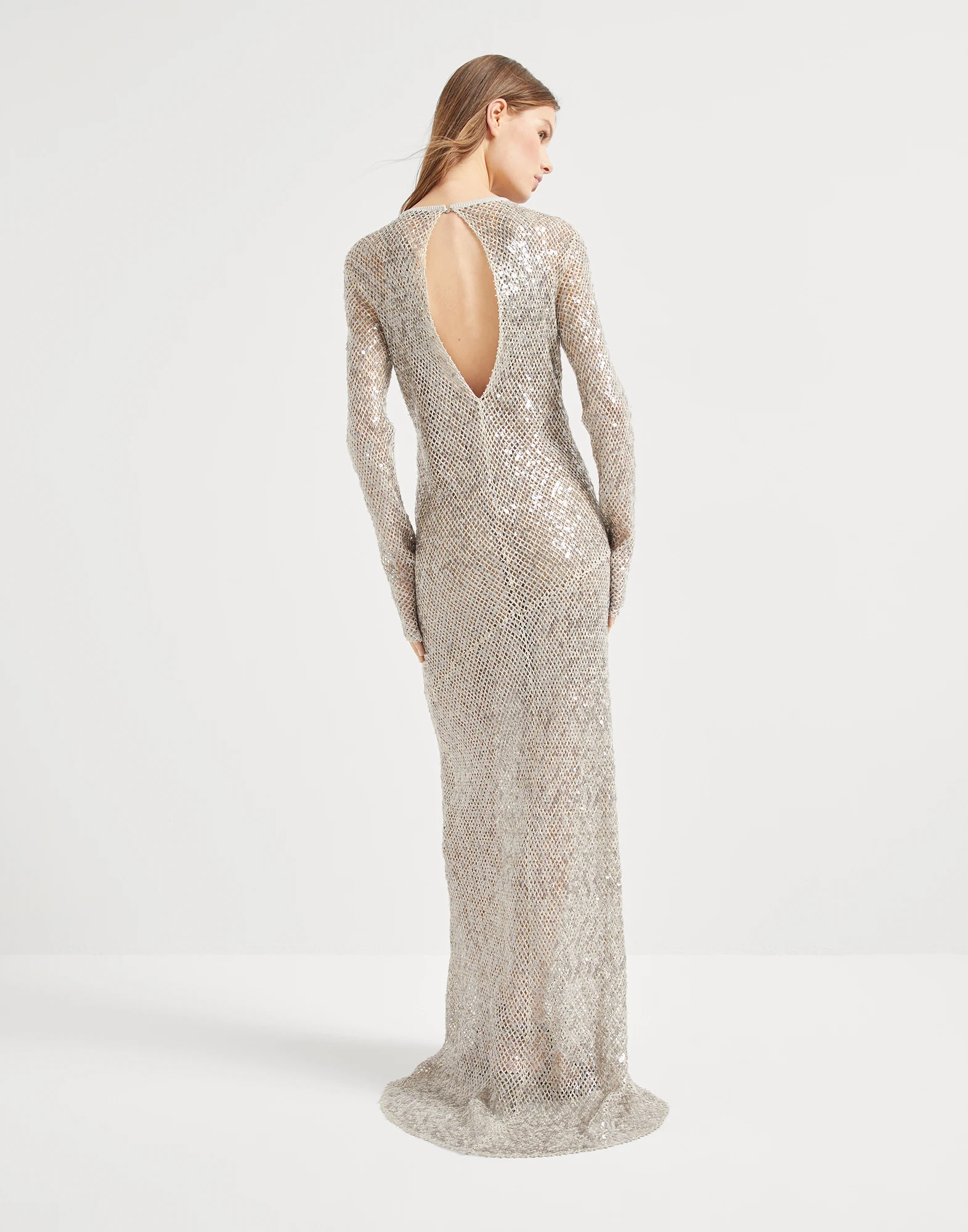 Dazzling Net Embroidery dress