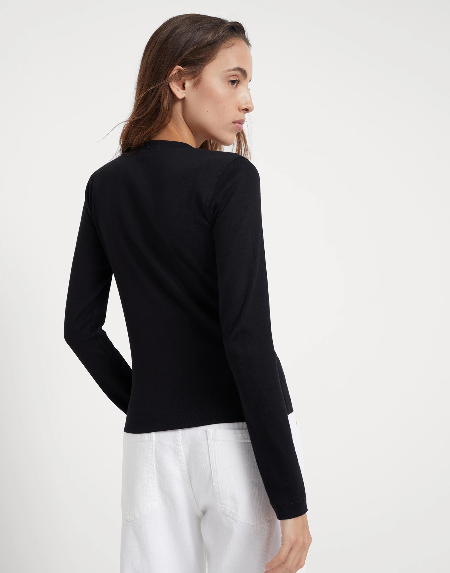 Ribbed jersey T-shirt