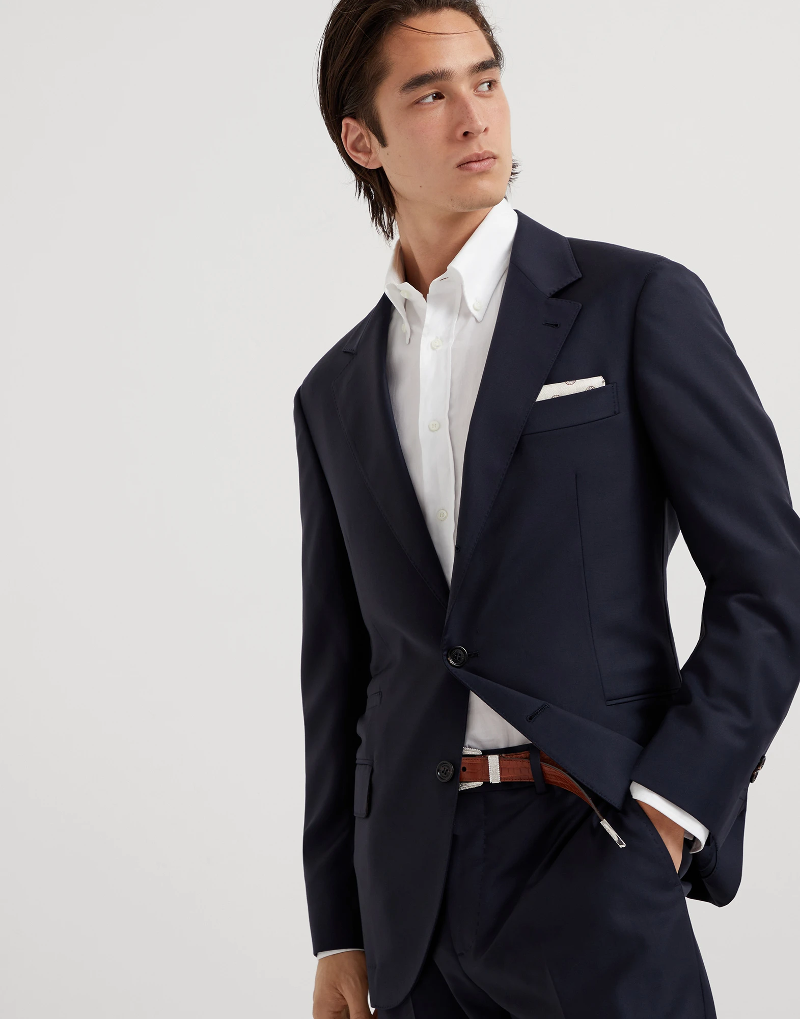 Twill blazer