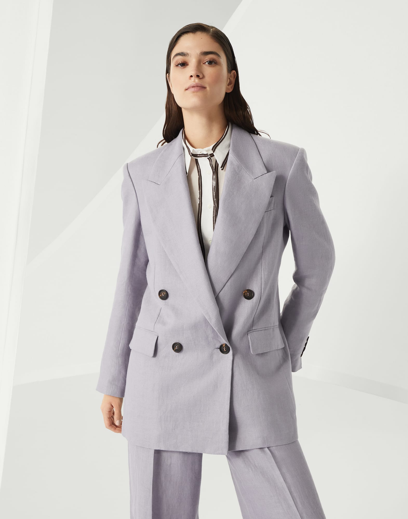 Gabardine blazer