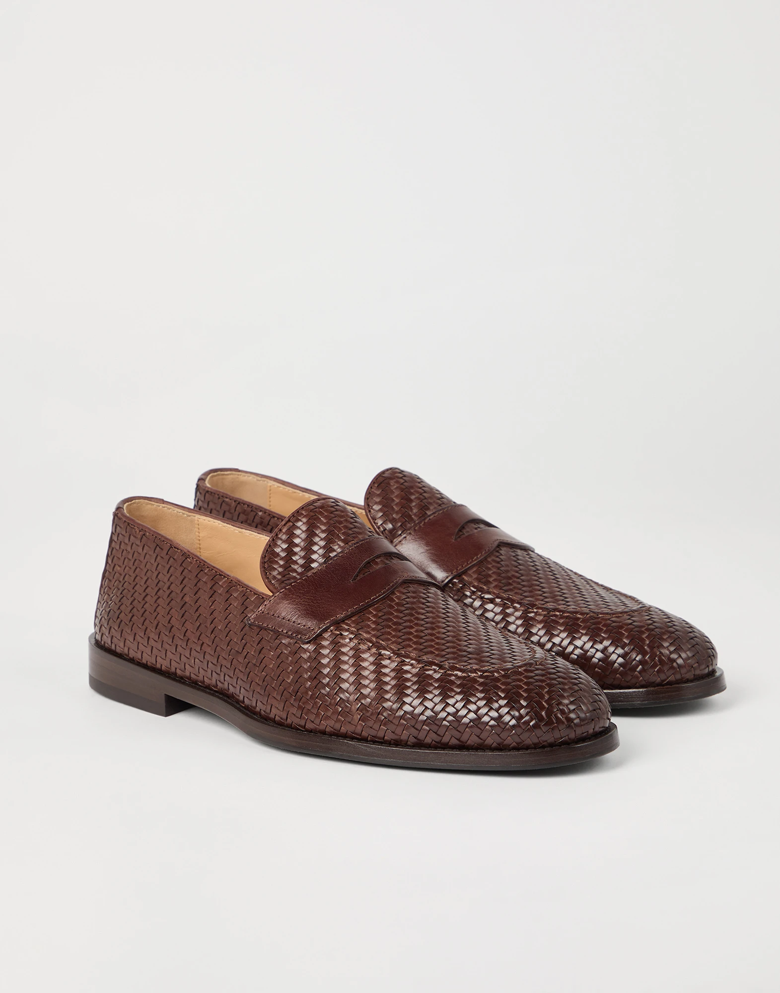 Calfskin penny loafers