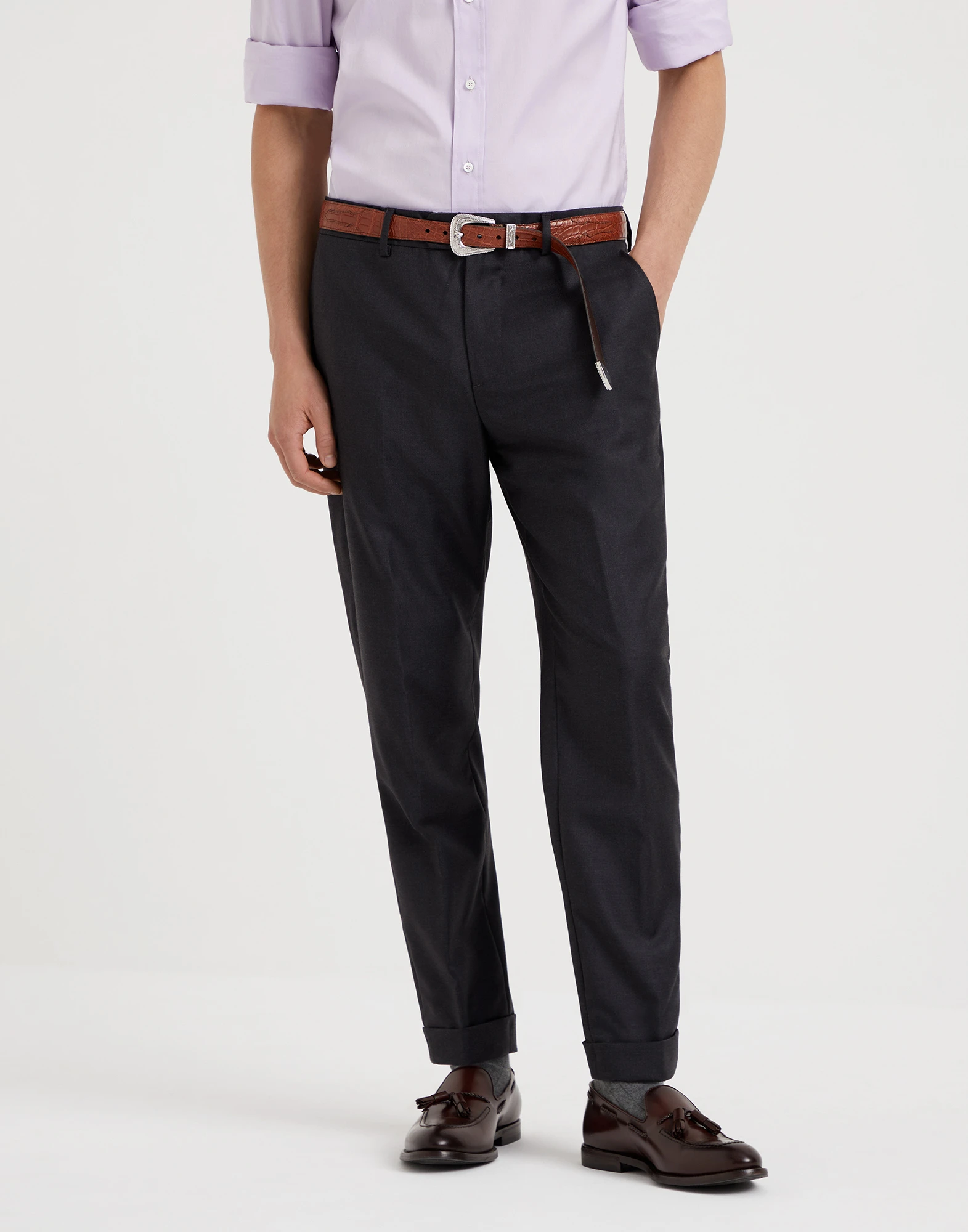 Formal fit trousers