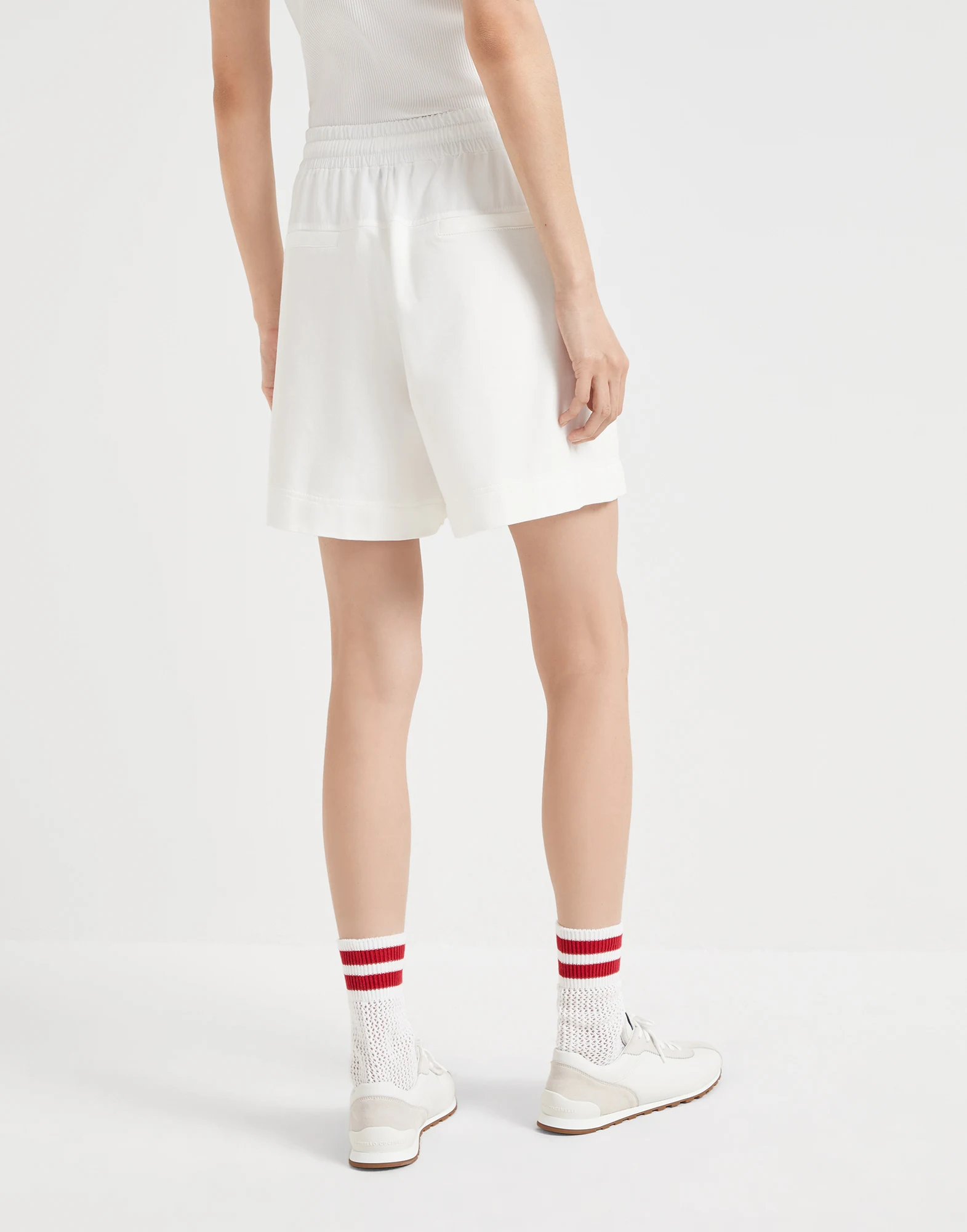 Paneled Track shorts