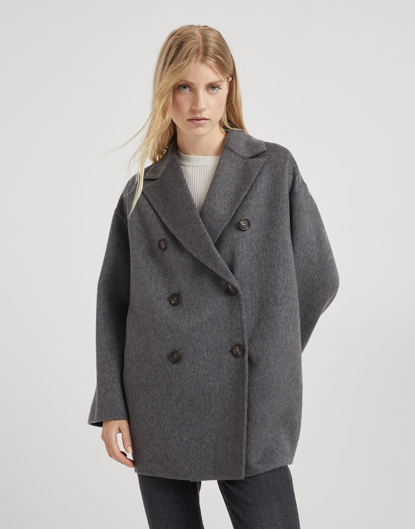 Hand-finished Caban jacket