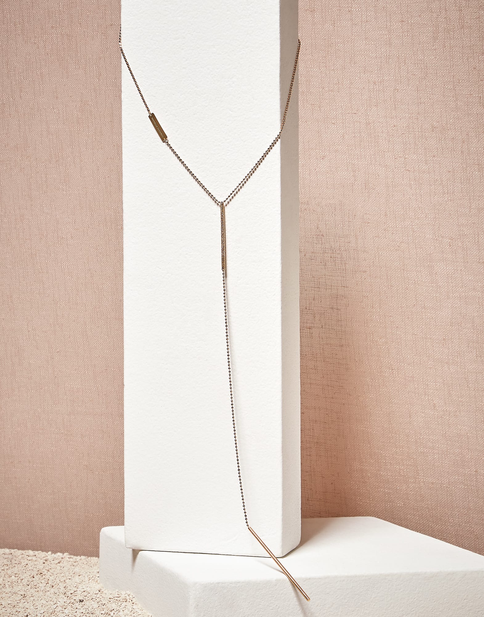 18k Gold necklace with 0.015ct Diamond