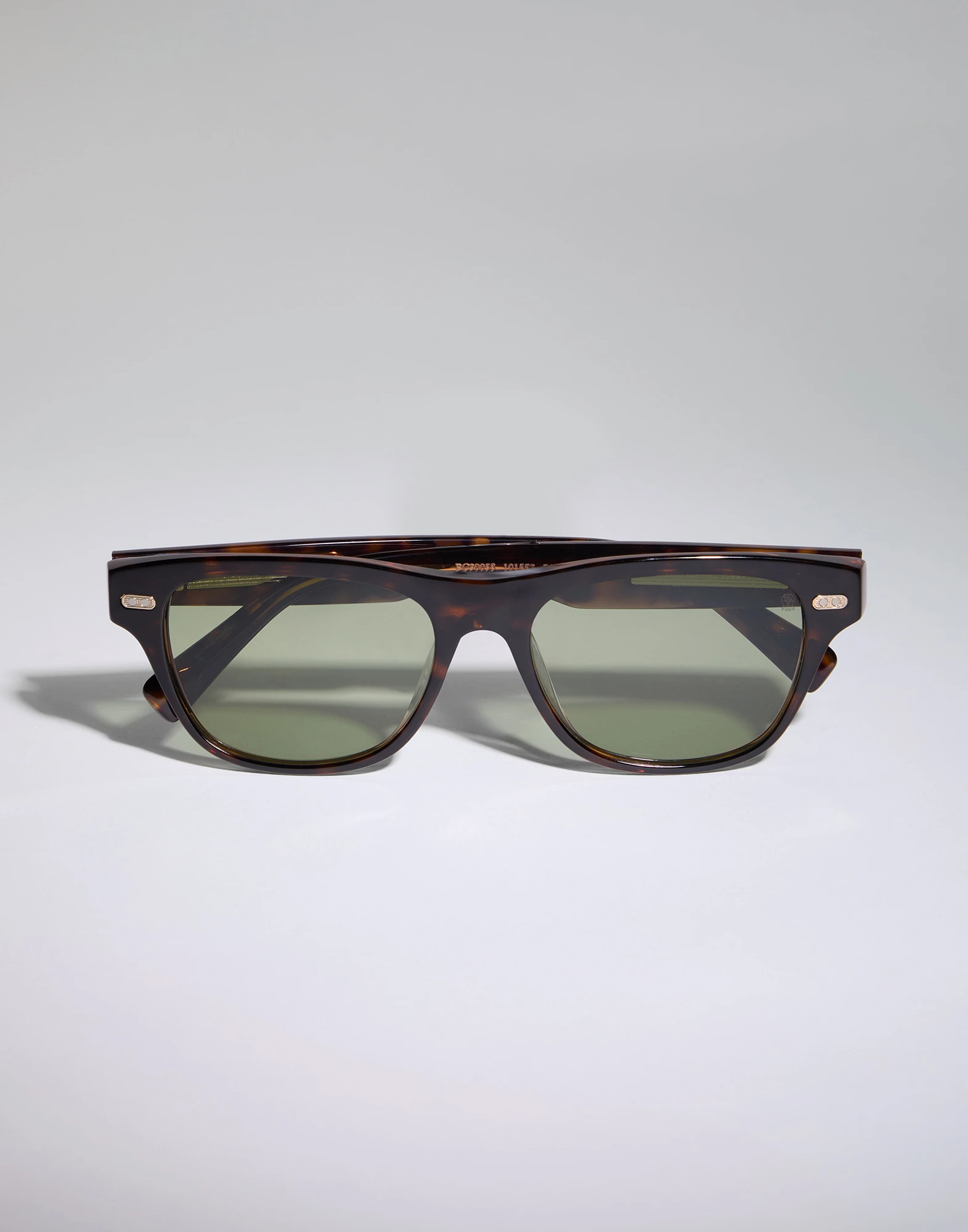 Rectangular acetate sunglasses
