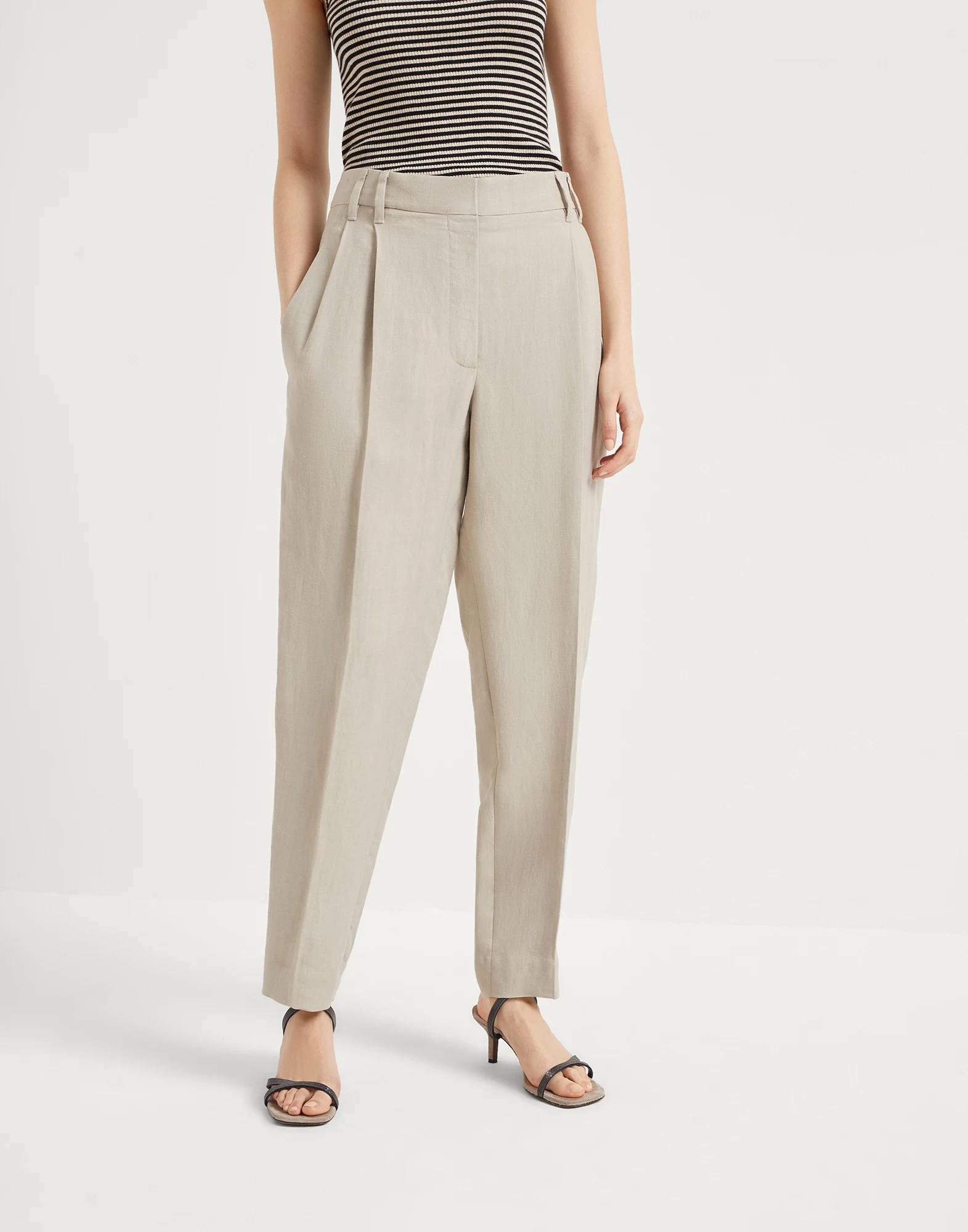 Slouchy trousers