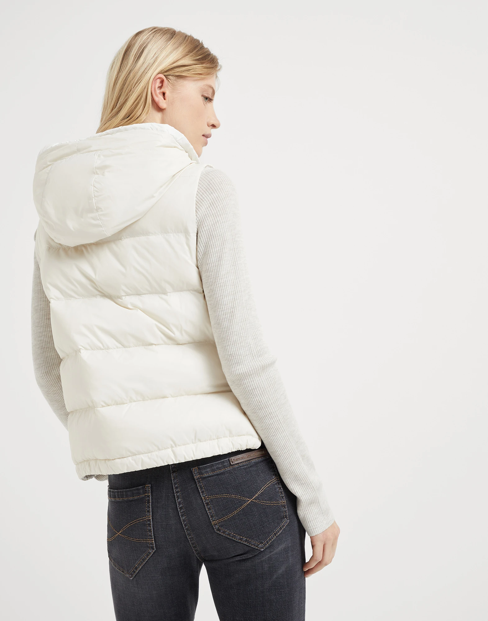 Nylon down vest