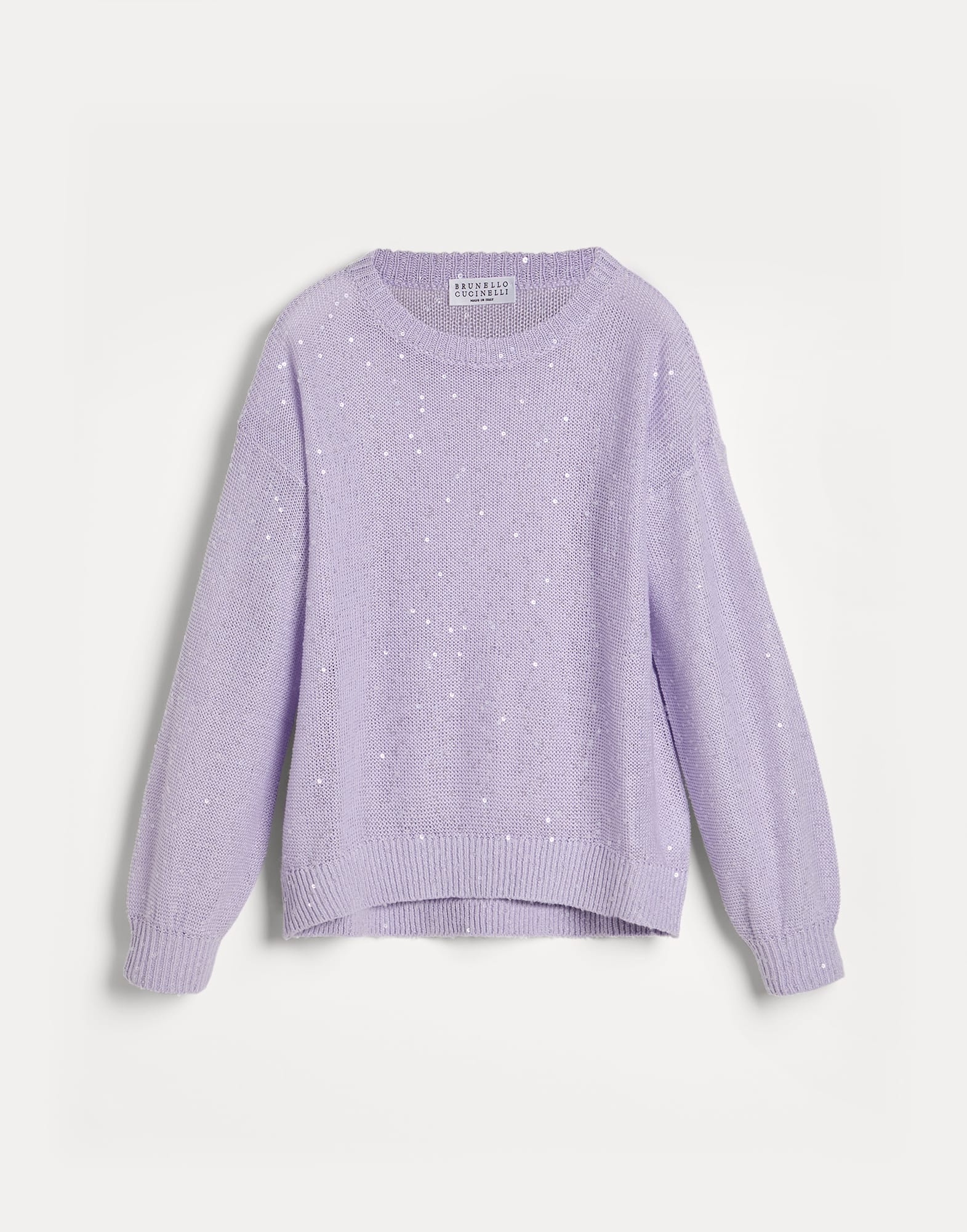Linen and silk Diamond yarn sweater
