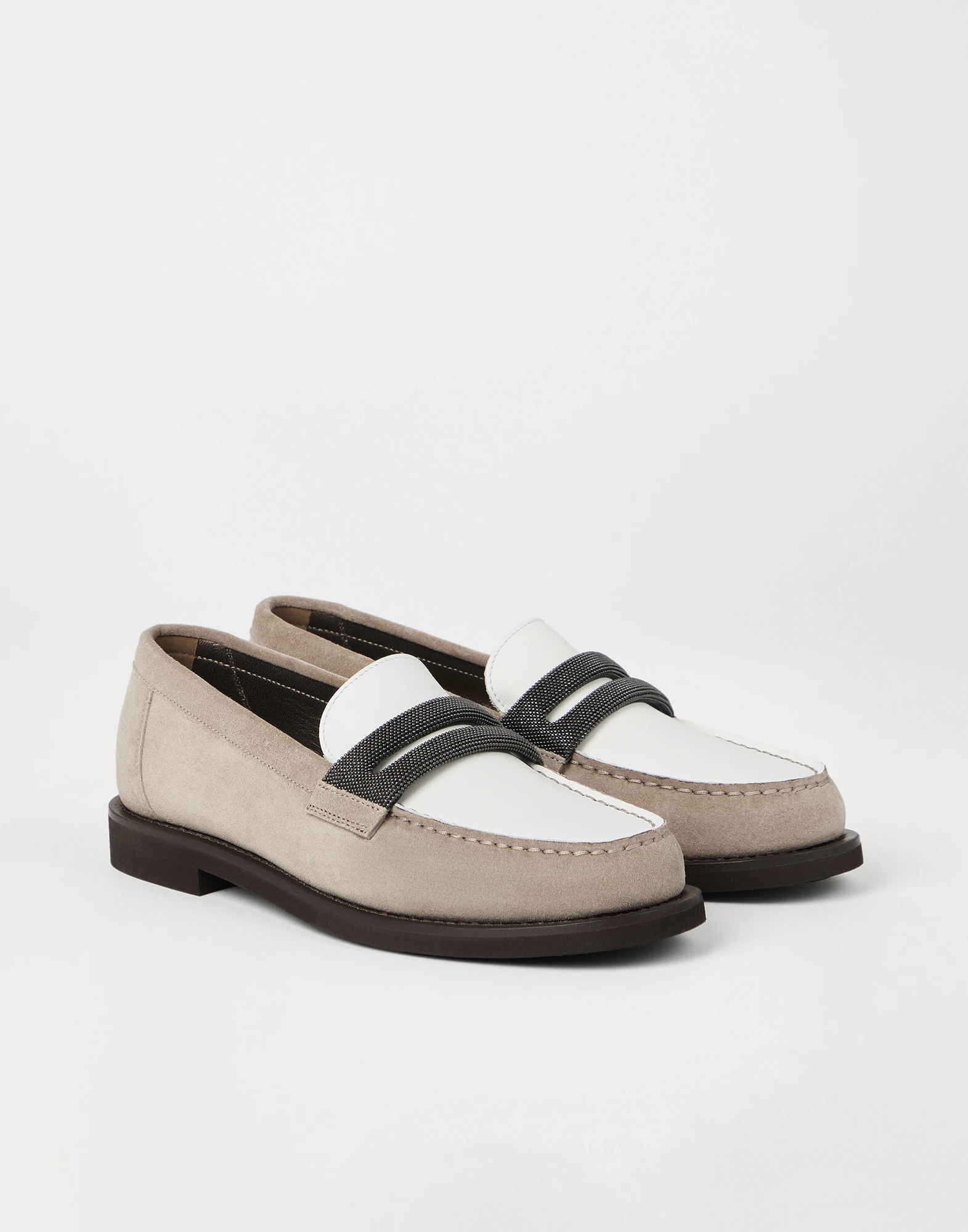 Suede Penny loafer
