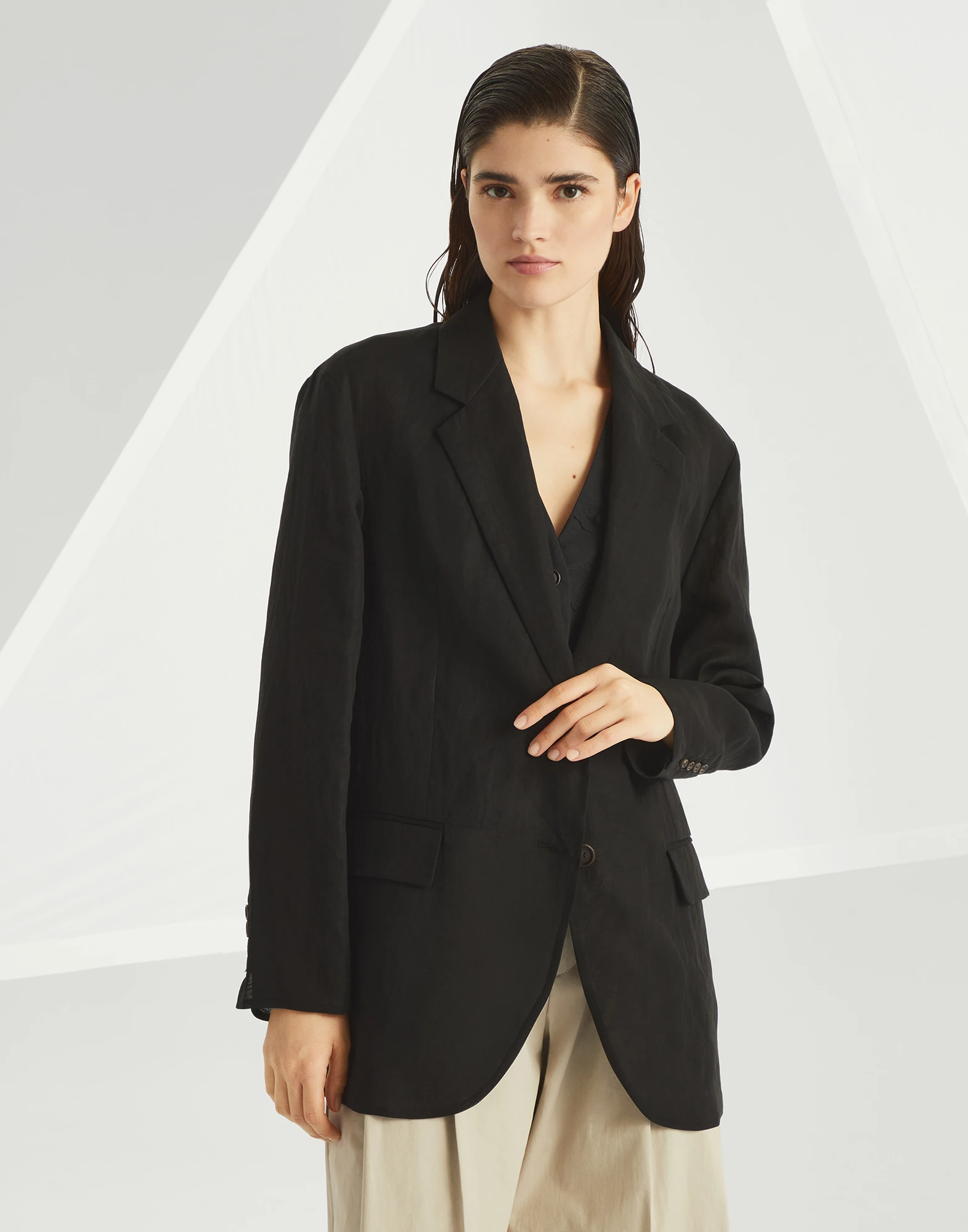 Organza blazer