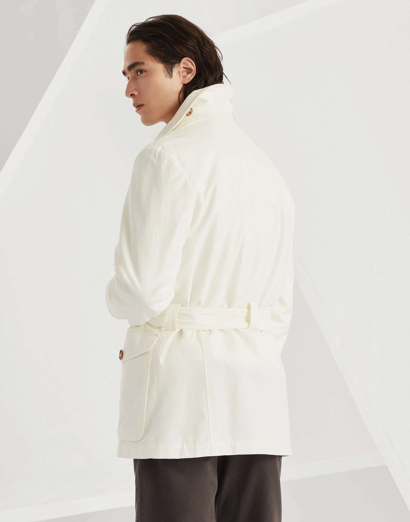 Water-resistant parka