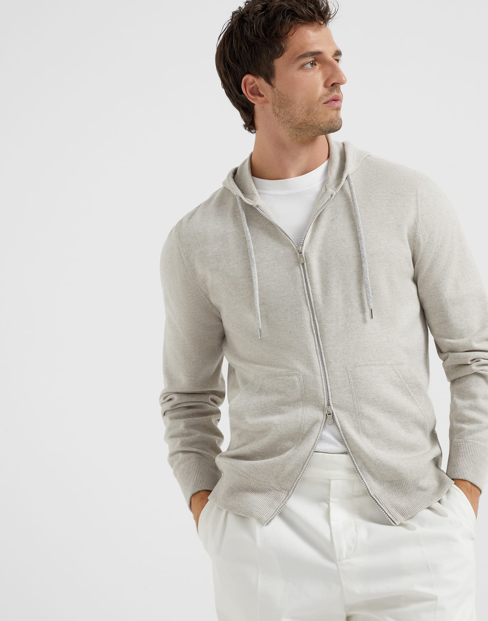 Sweatshirt-style sweater