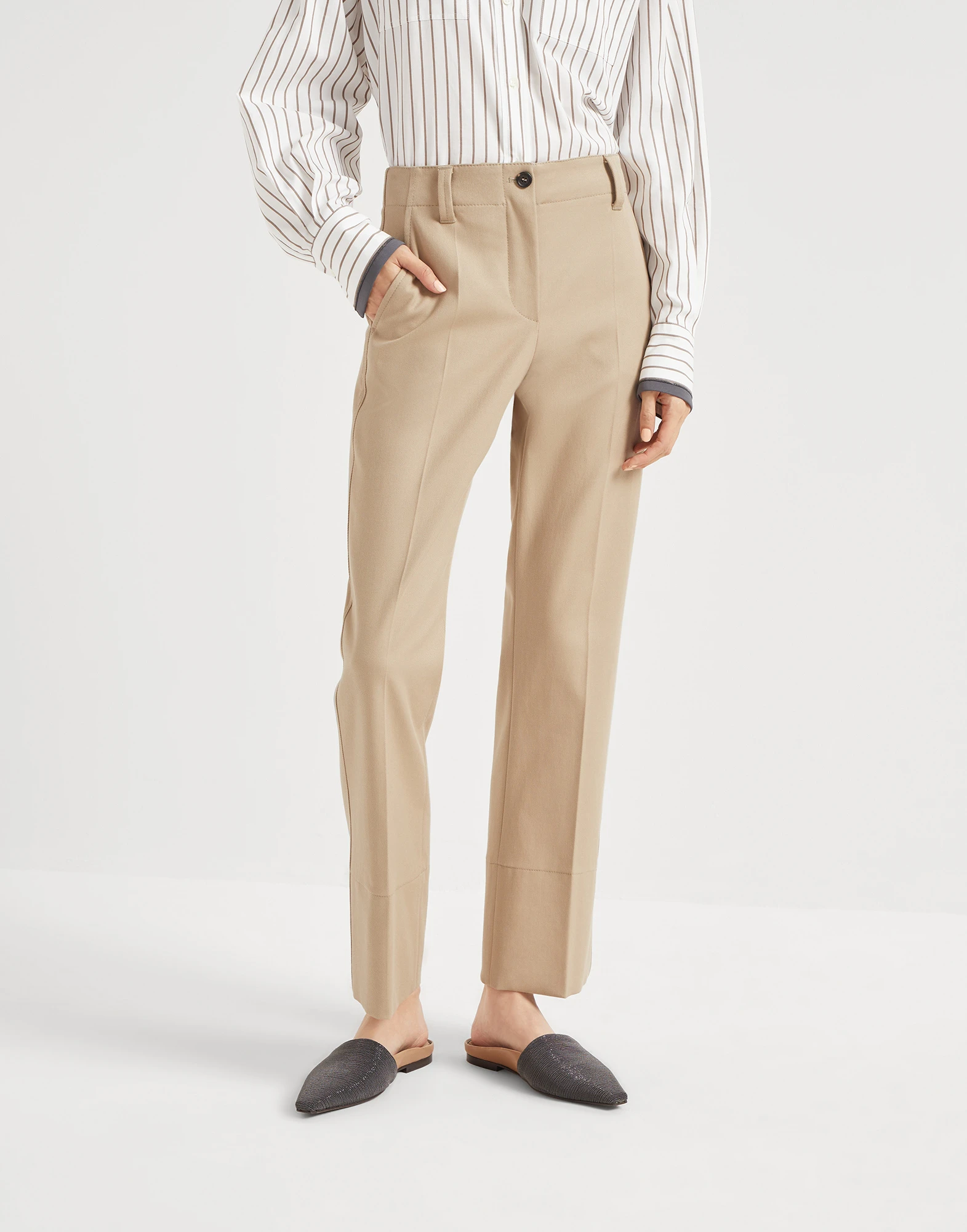 Kickflare Cigarette trousers