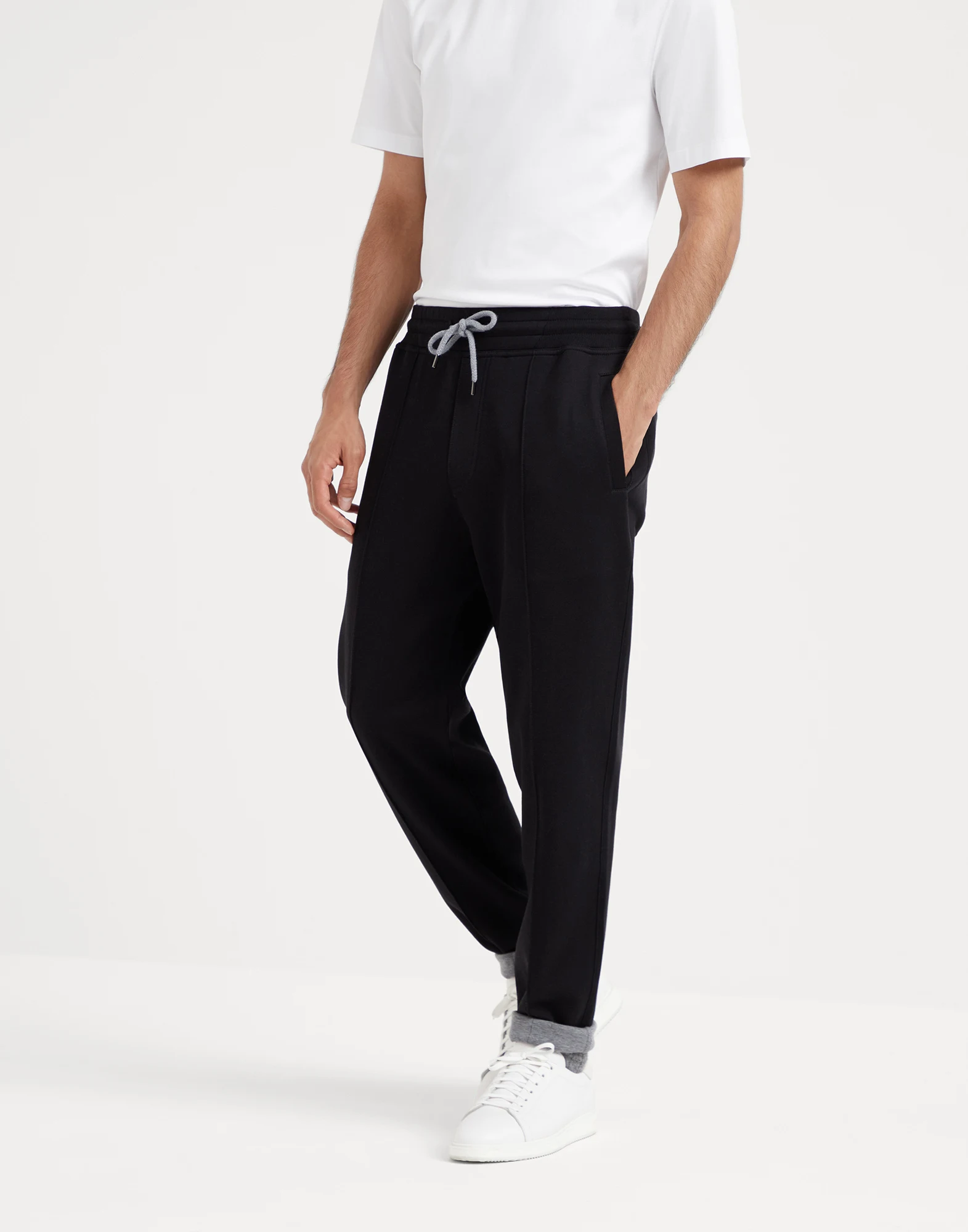 Trousers with cr��te
