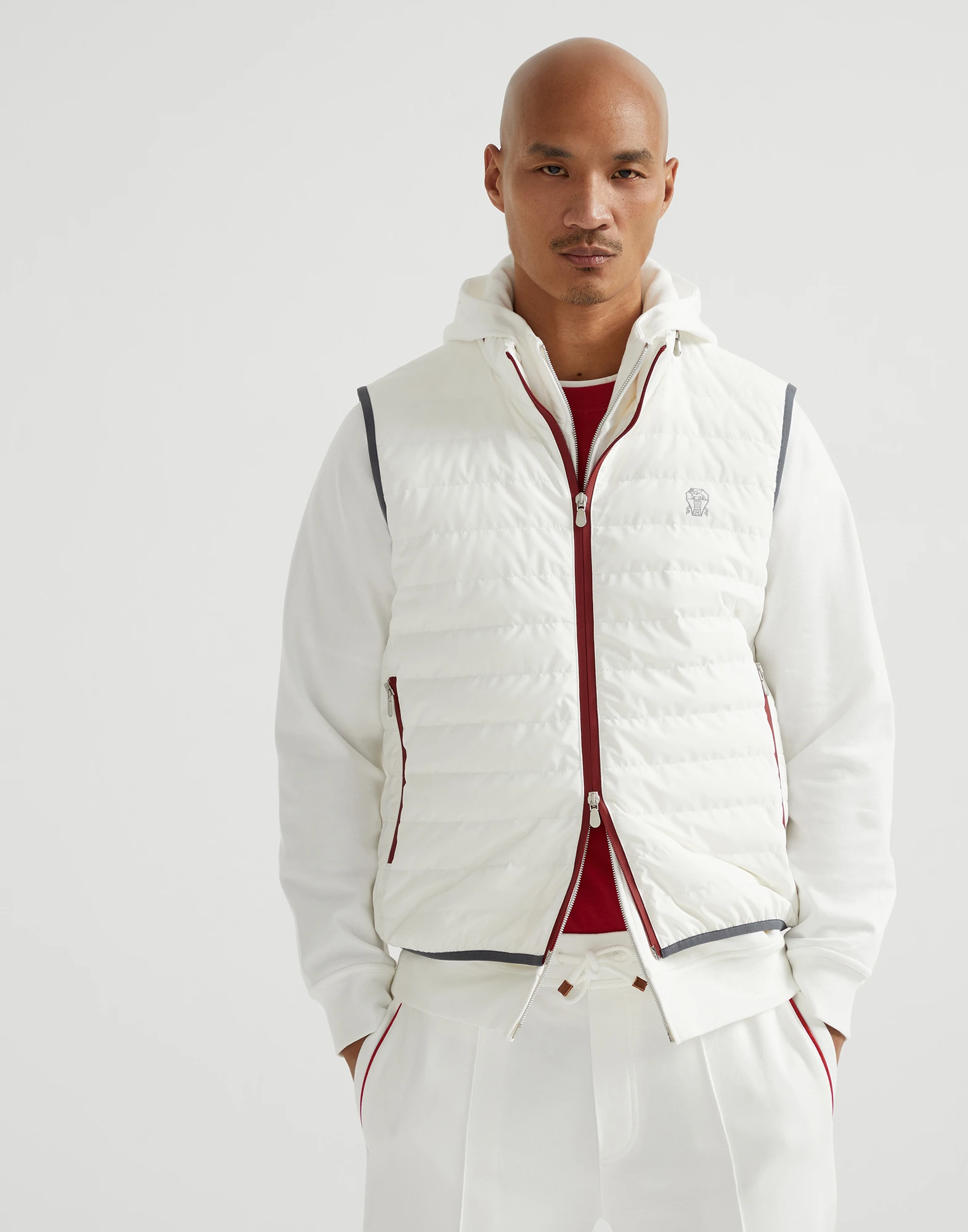 Nylon down vest