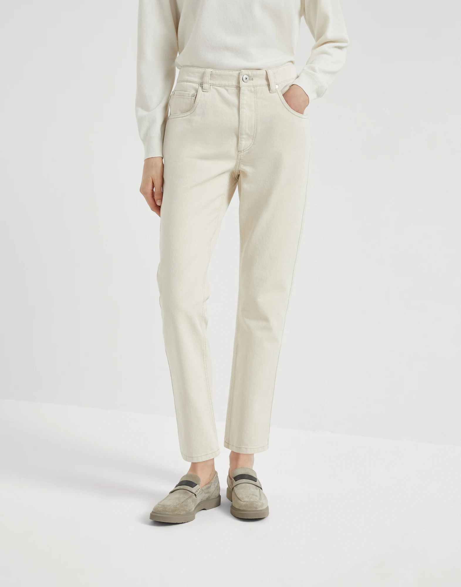 Straight trousers