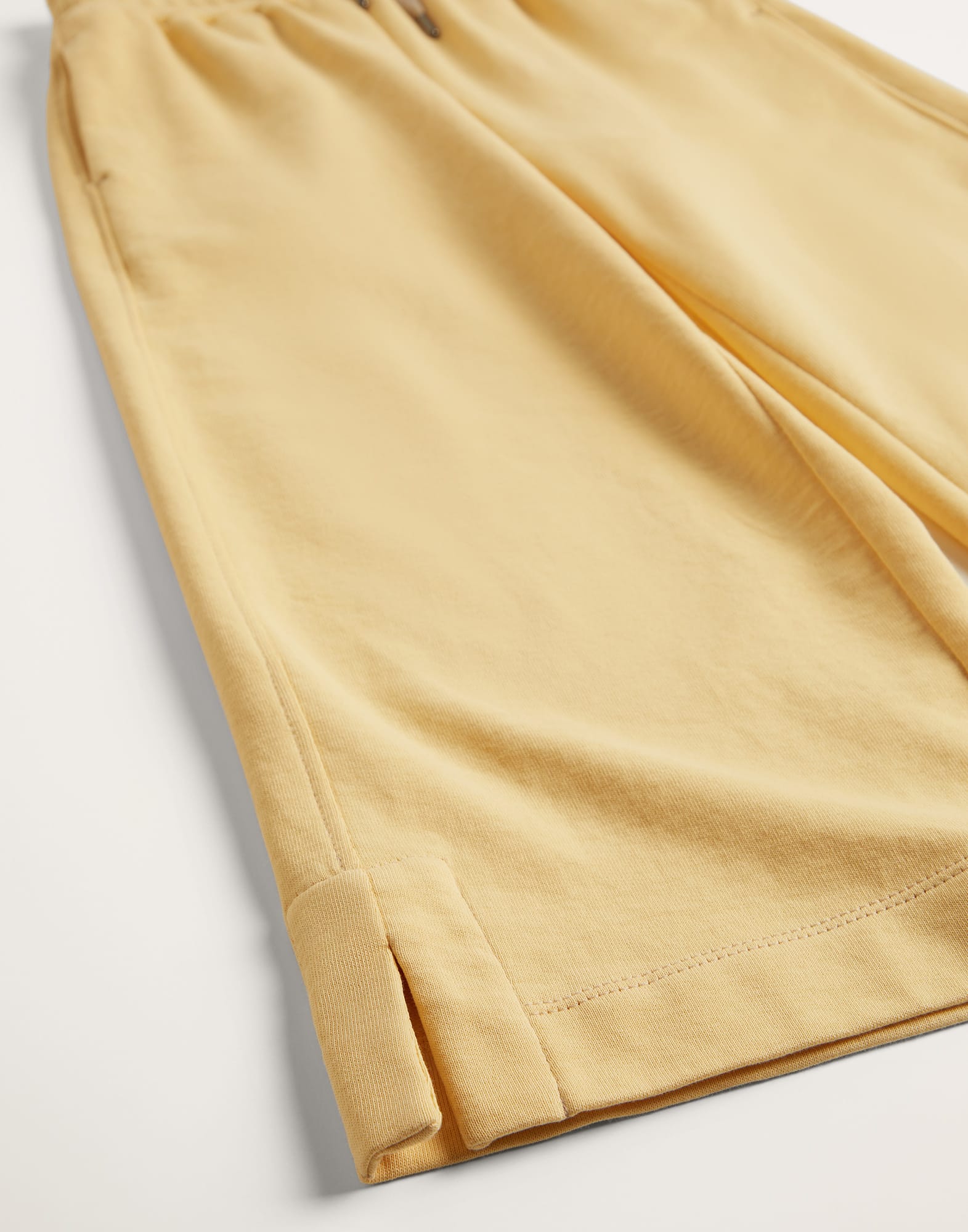 Cotton French terry trousers