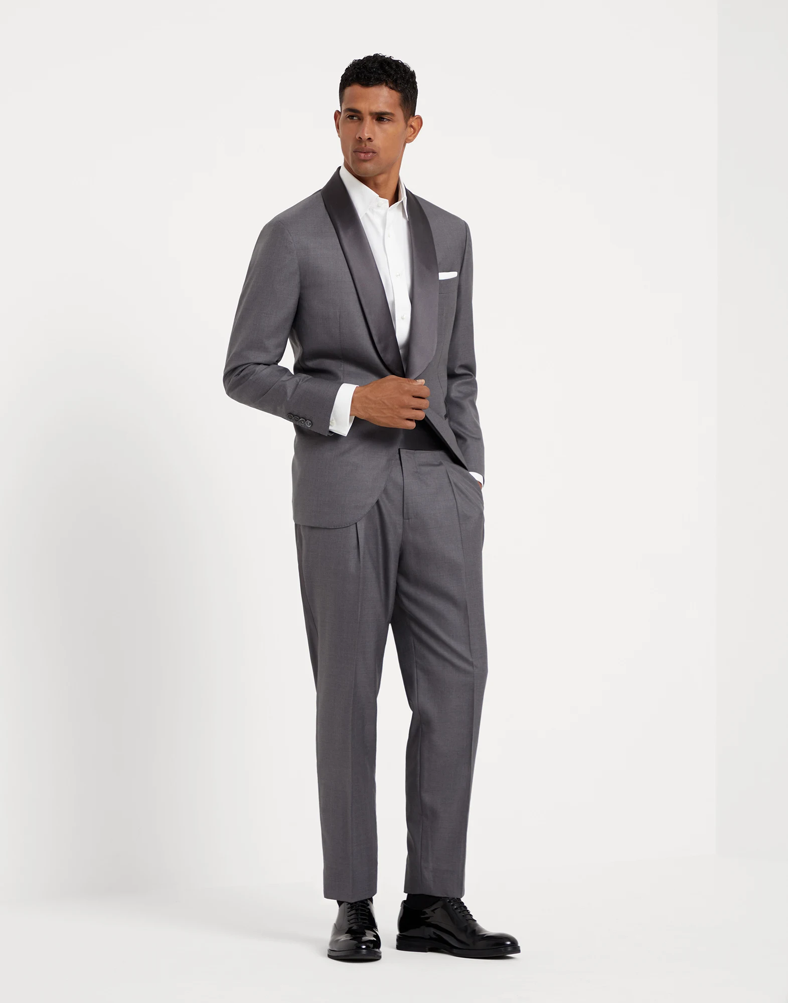 Tuxedo with shawl lapel