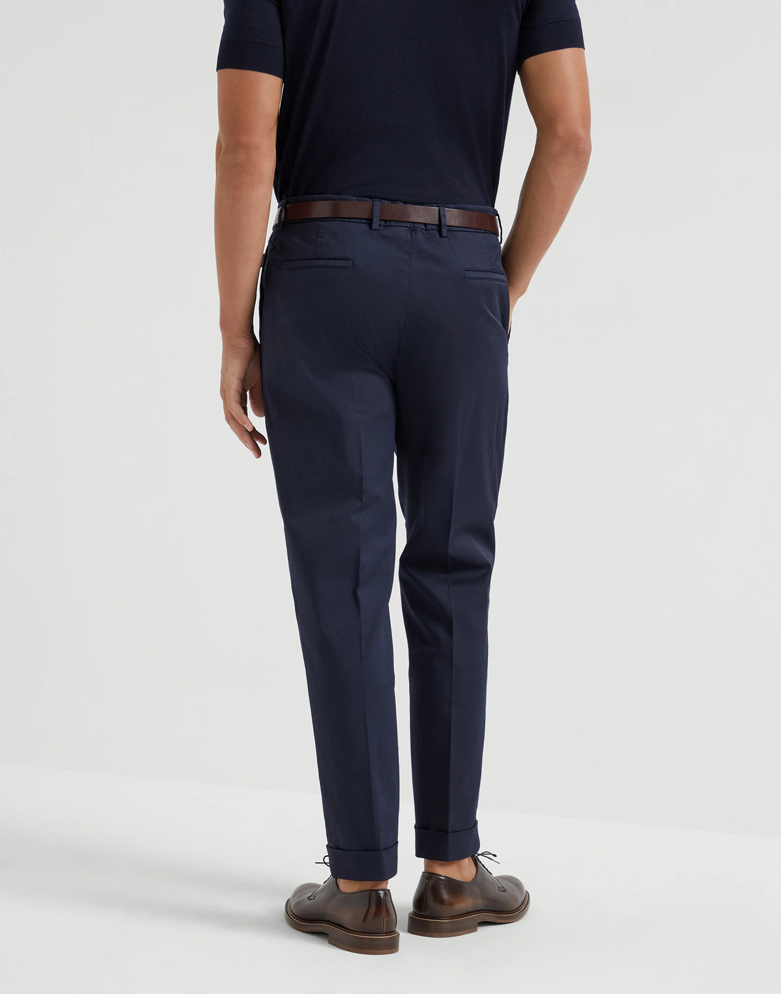 Comfort gabardine trousers