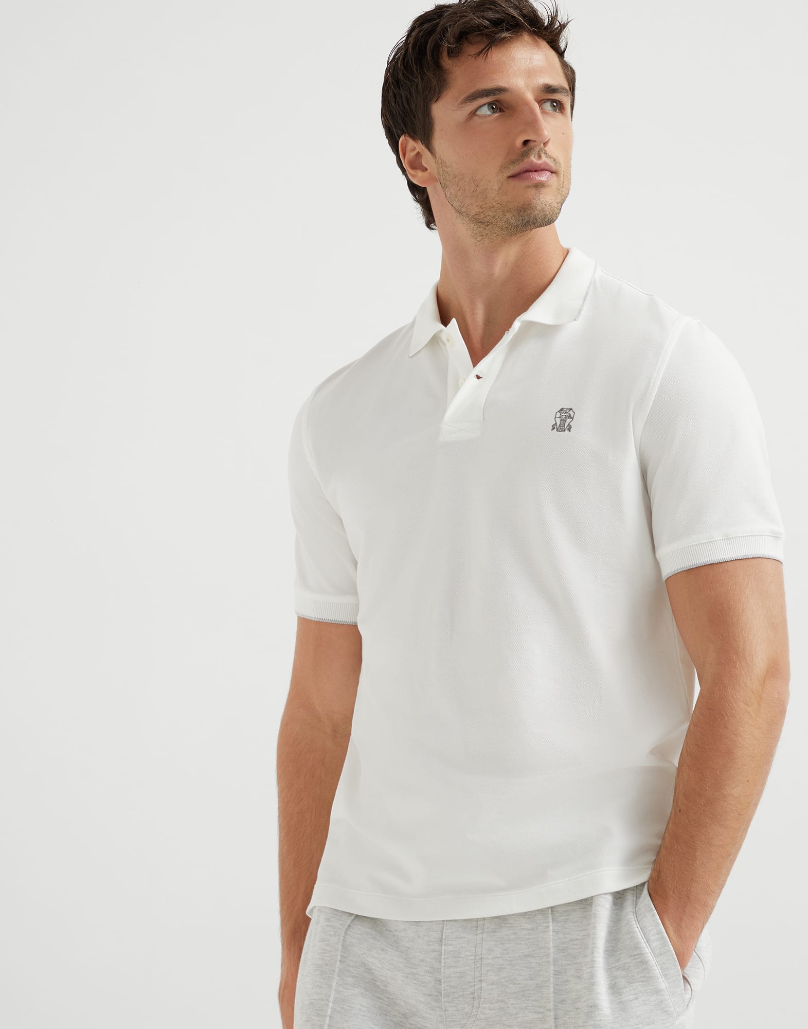 Piqu�� polo shirt