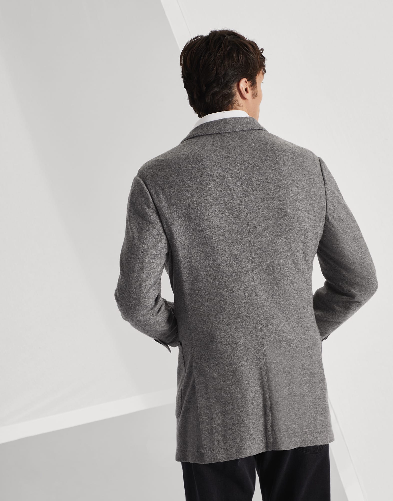 Cashmere jersey blazer