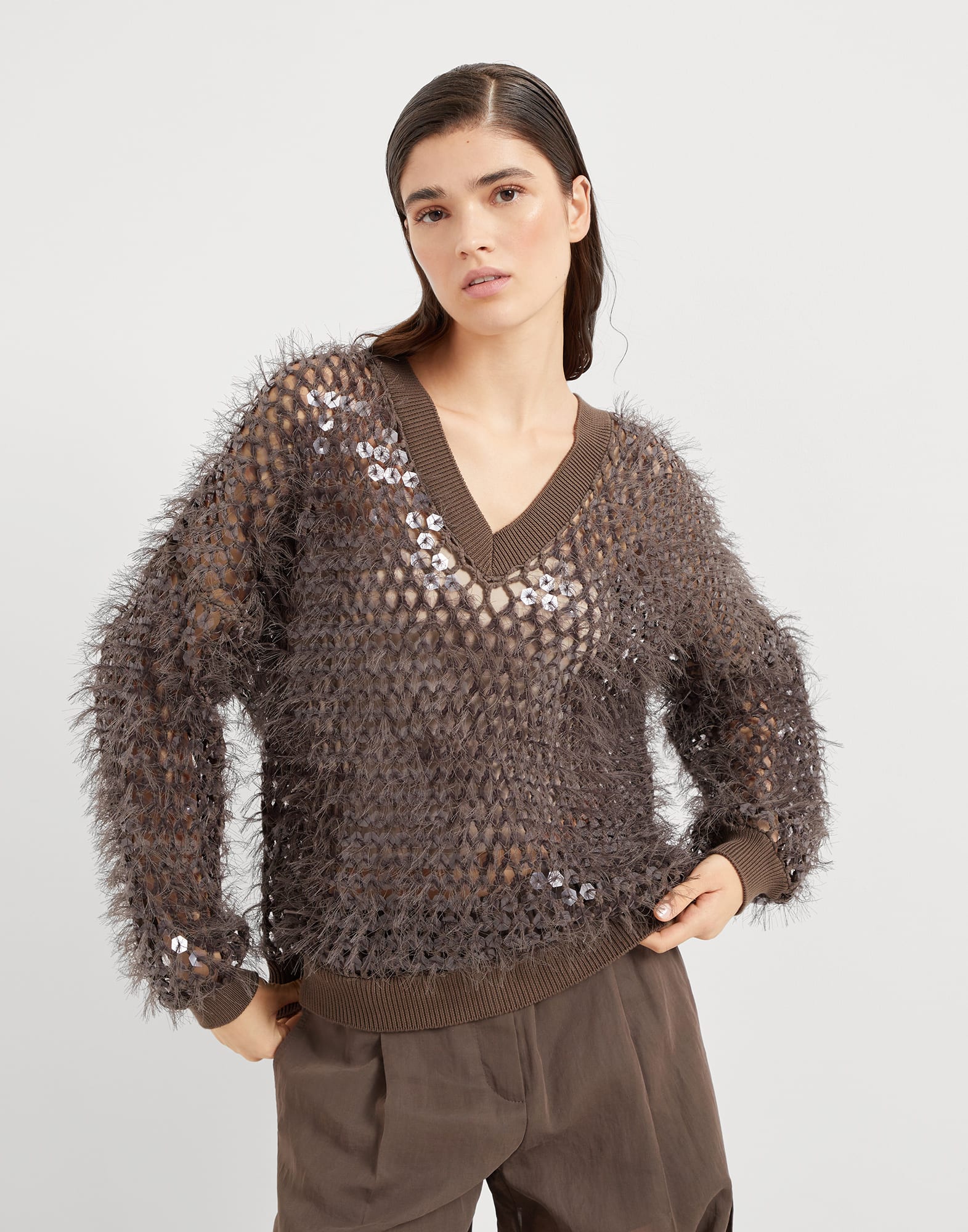 Dazzling Embroidery sweater
