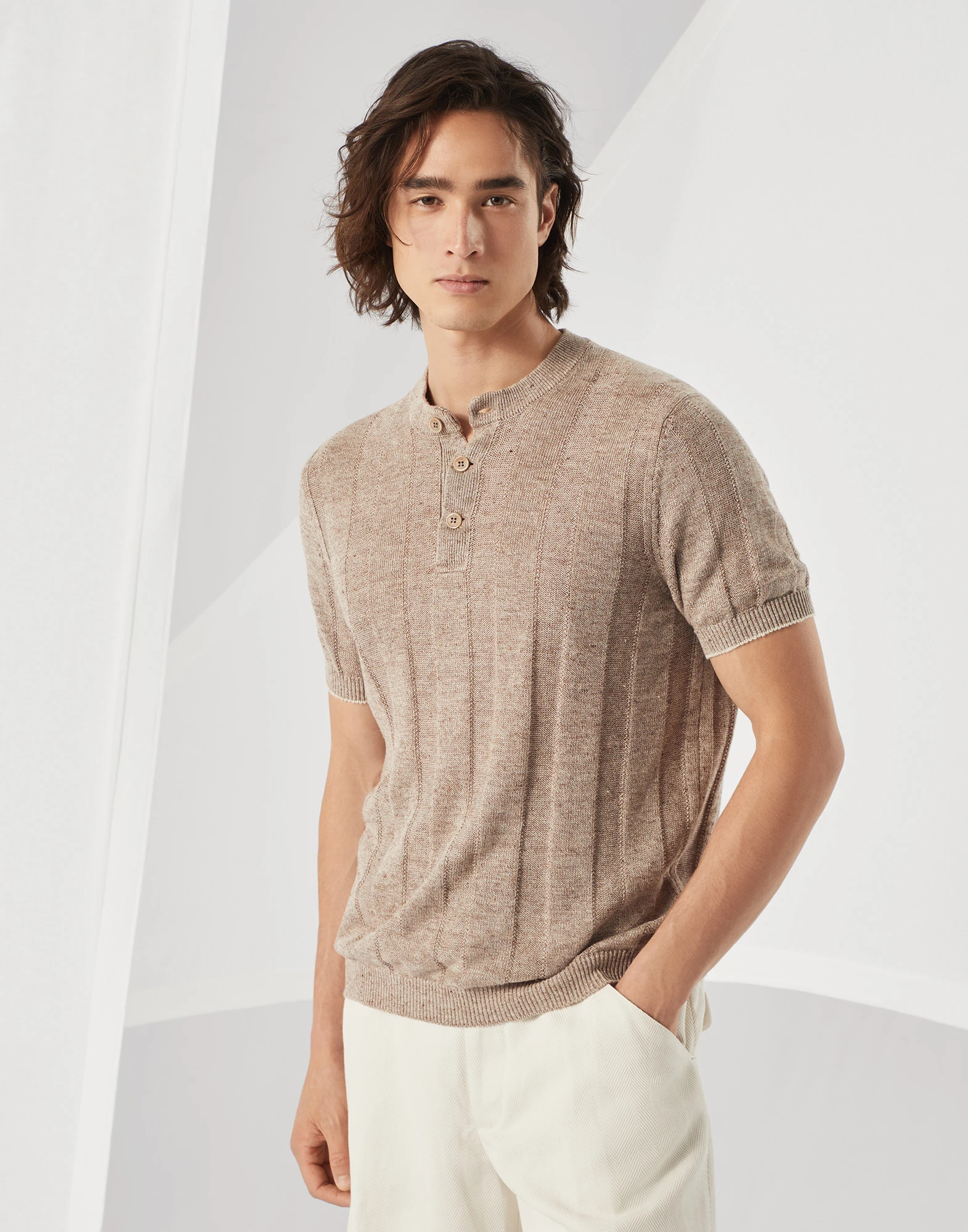 Knit T-shirt