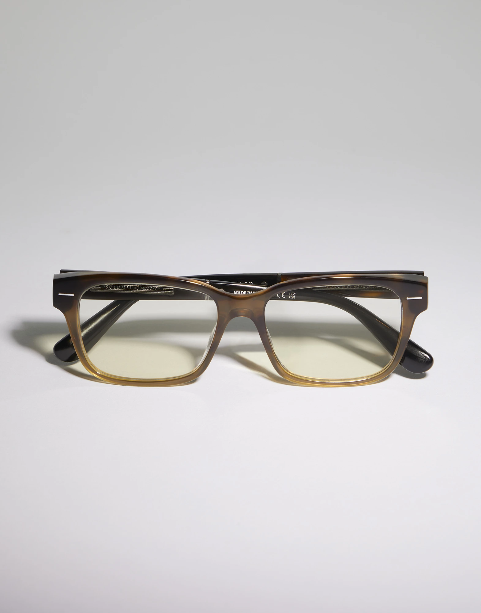 Sartorial Sunset acetate glasses