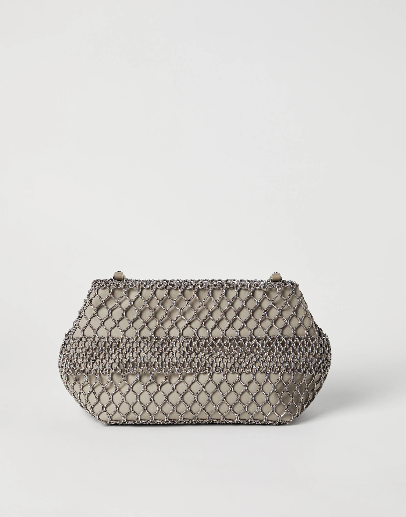 Precious net embroidery bag