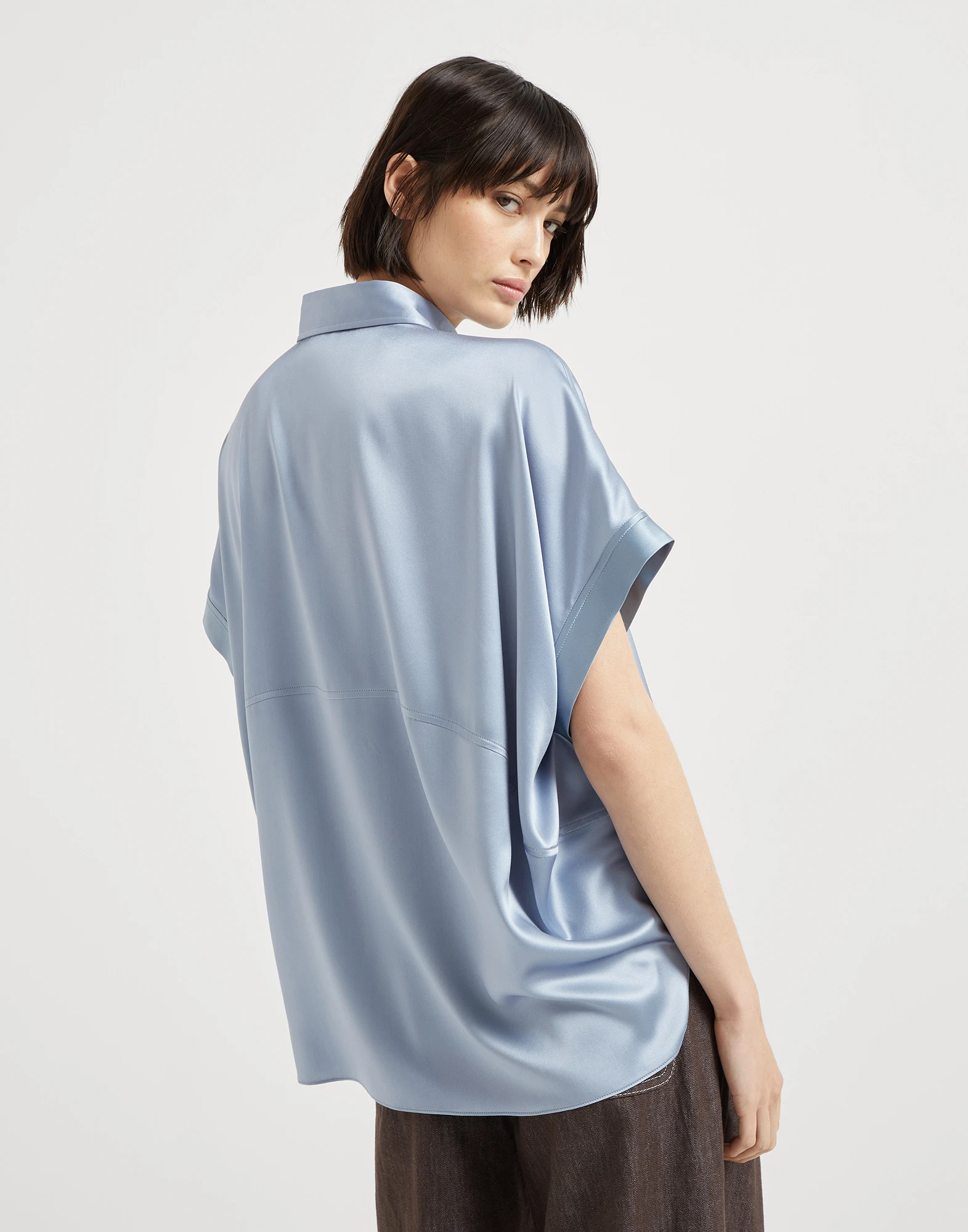 Satin shirt