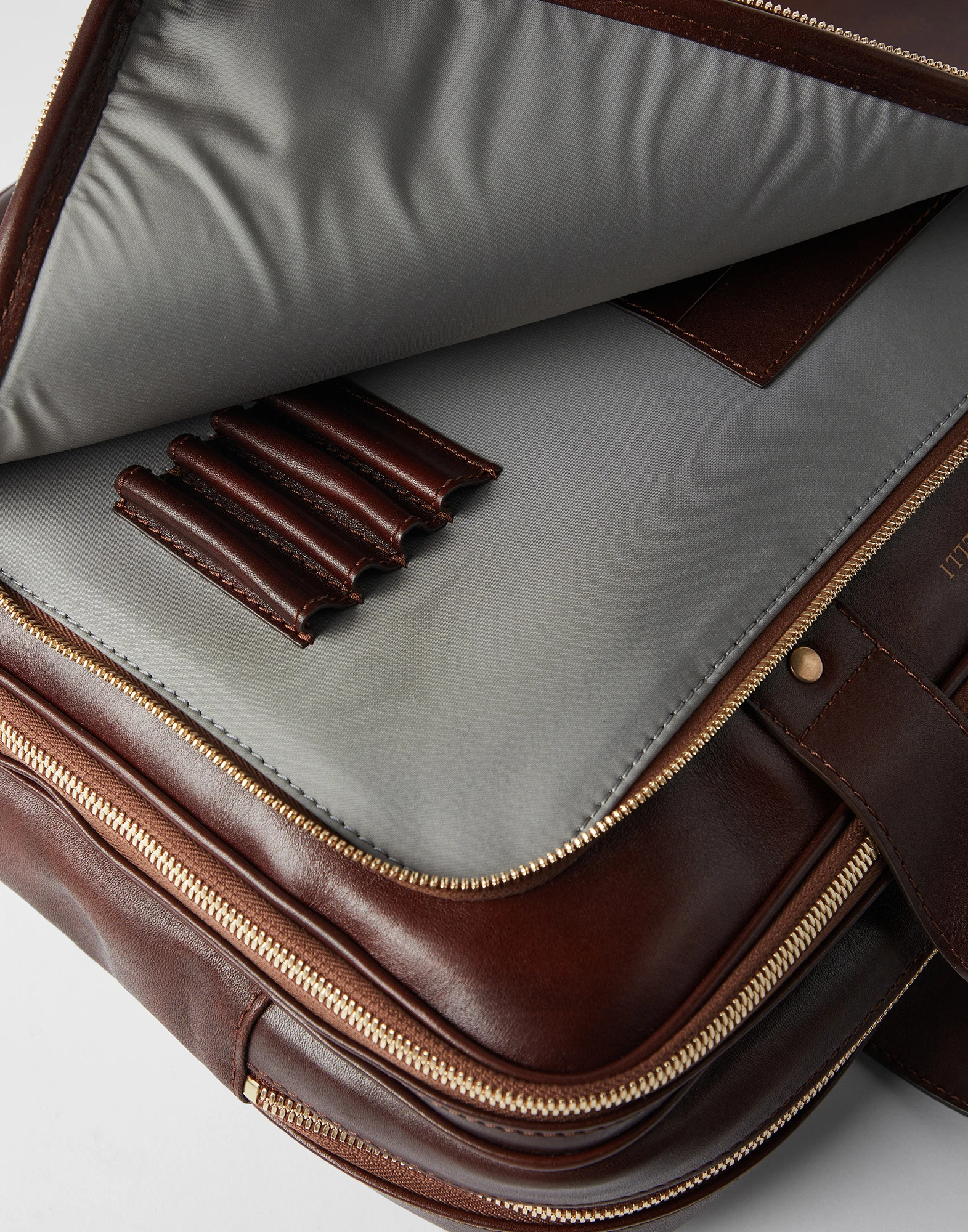Calfskin briefcase