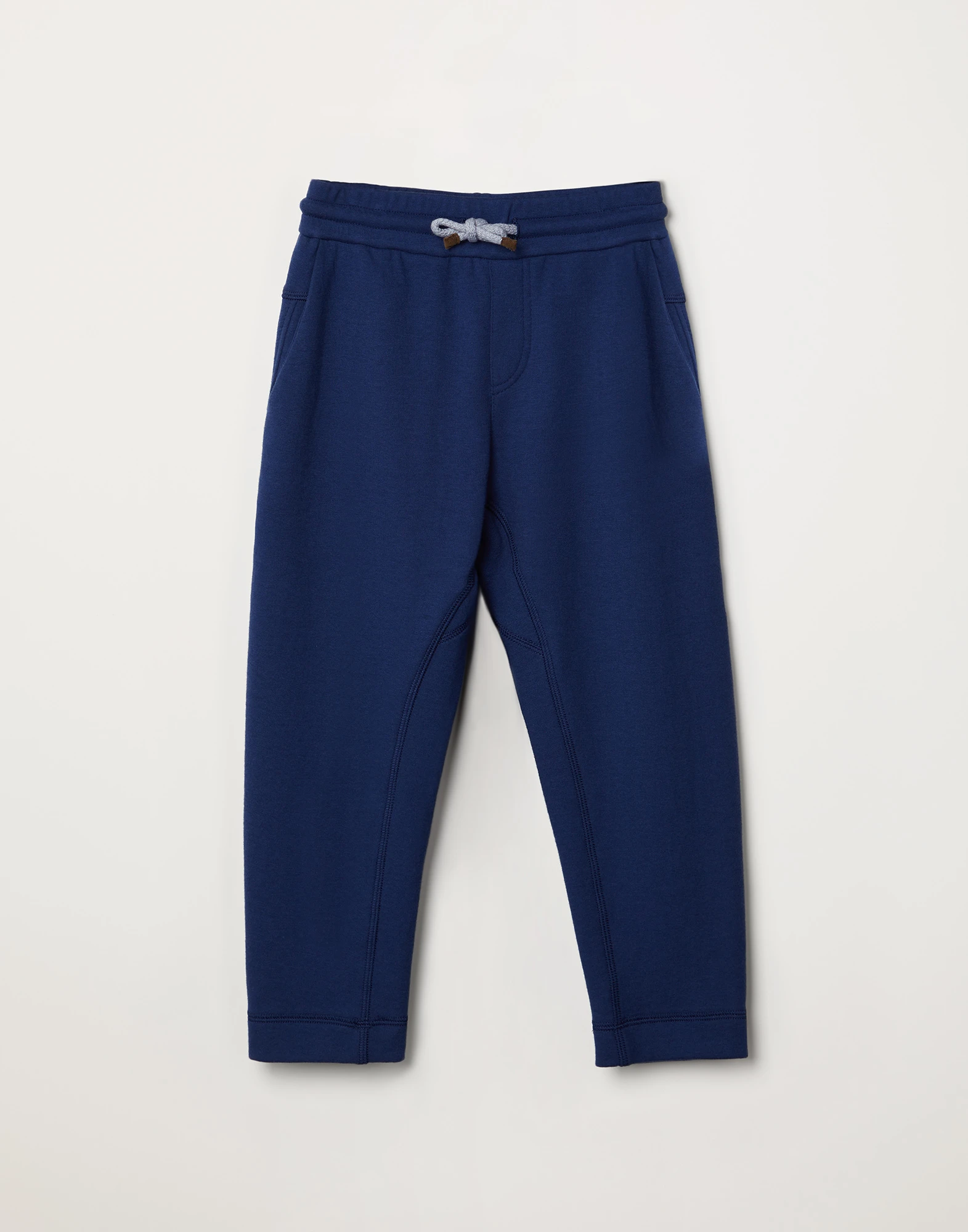 Techno cotton French terry trousers