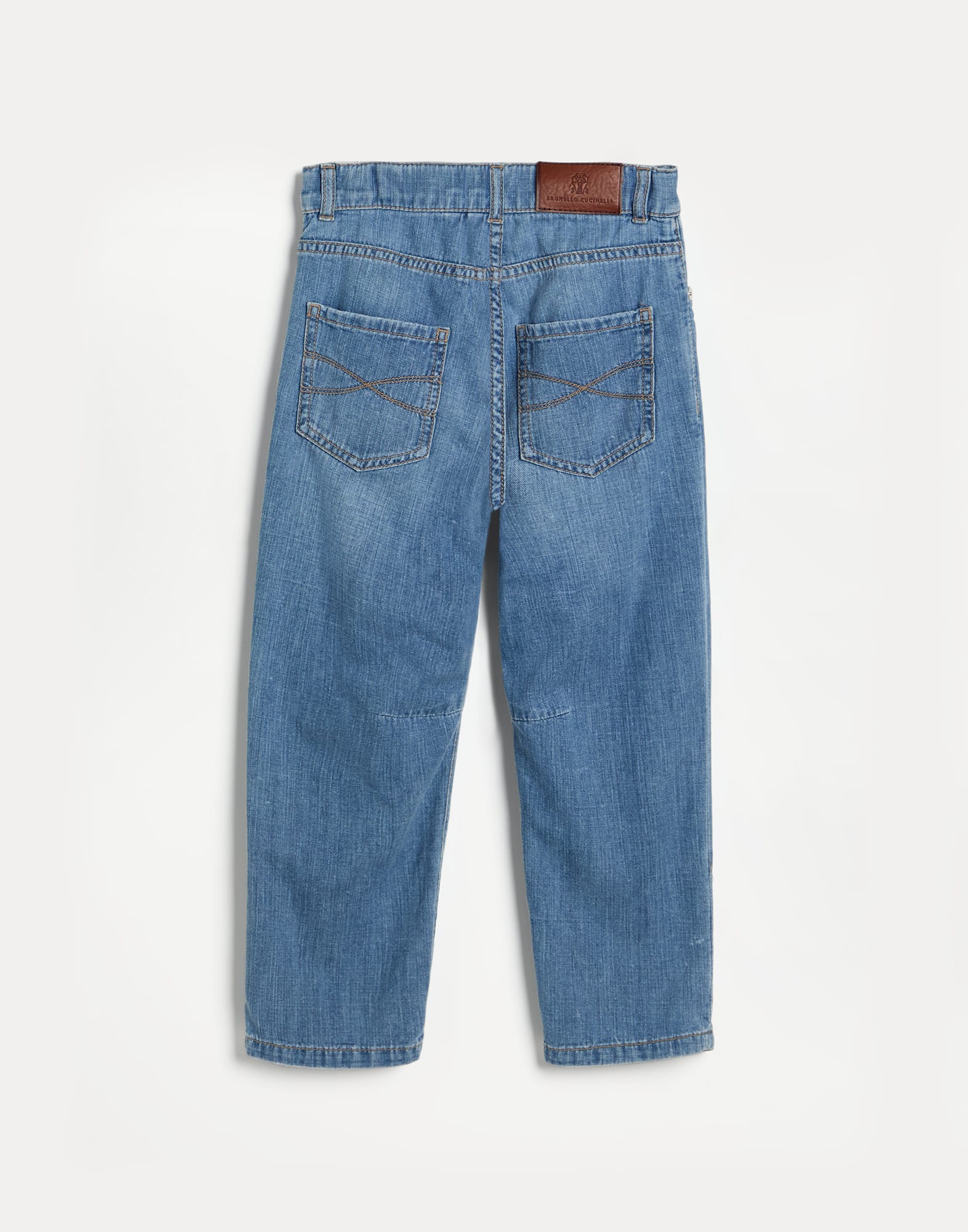 Lightweight denim trousers