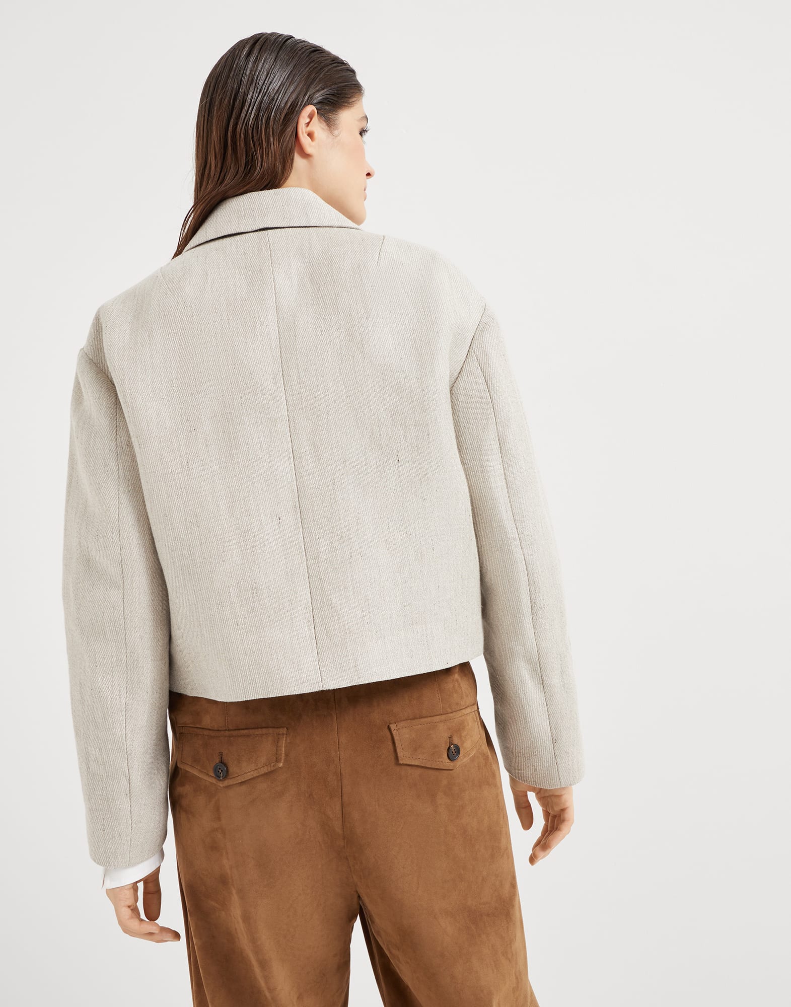 Outerwear with monili