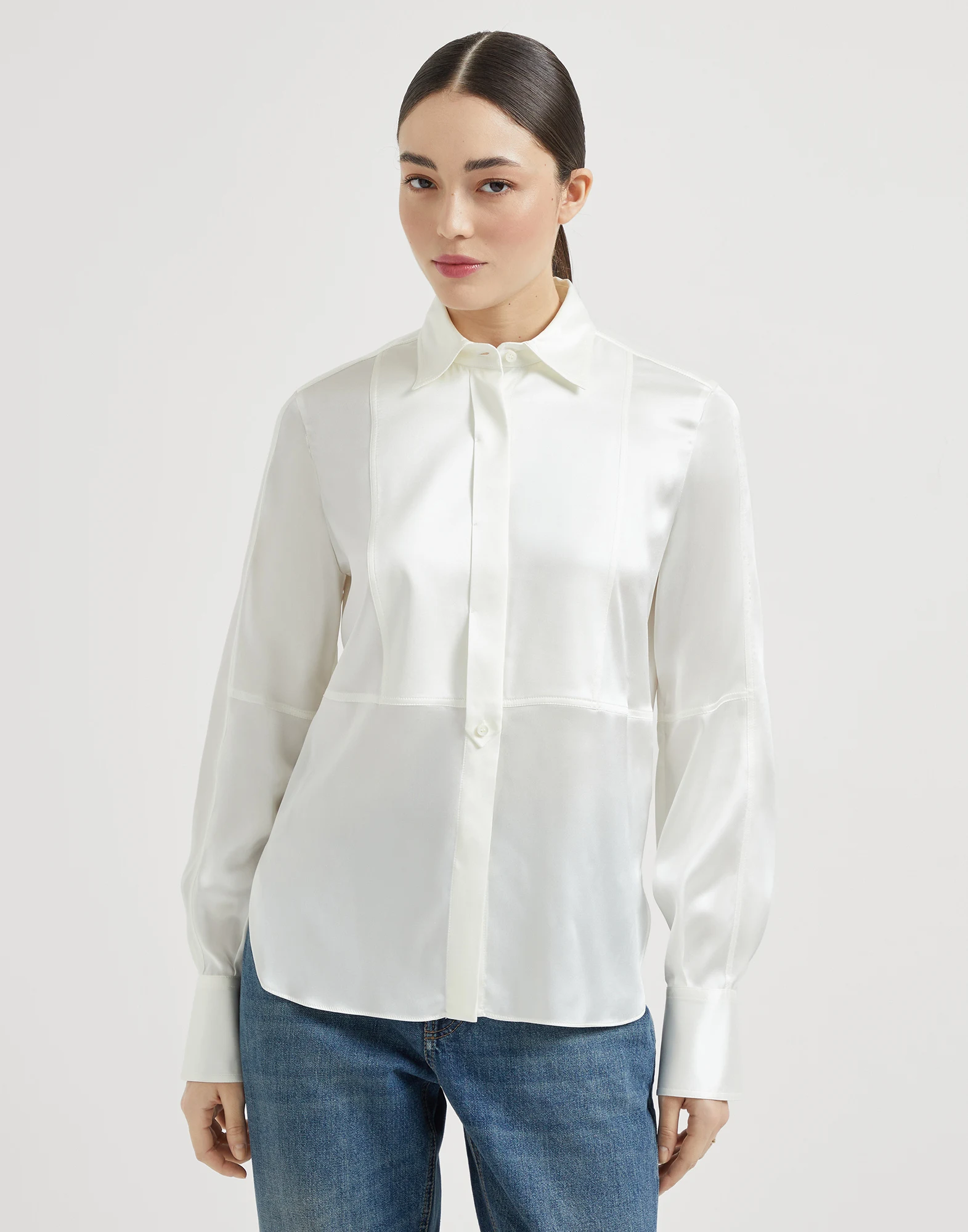 Satin shirt