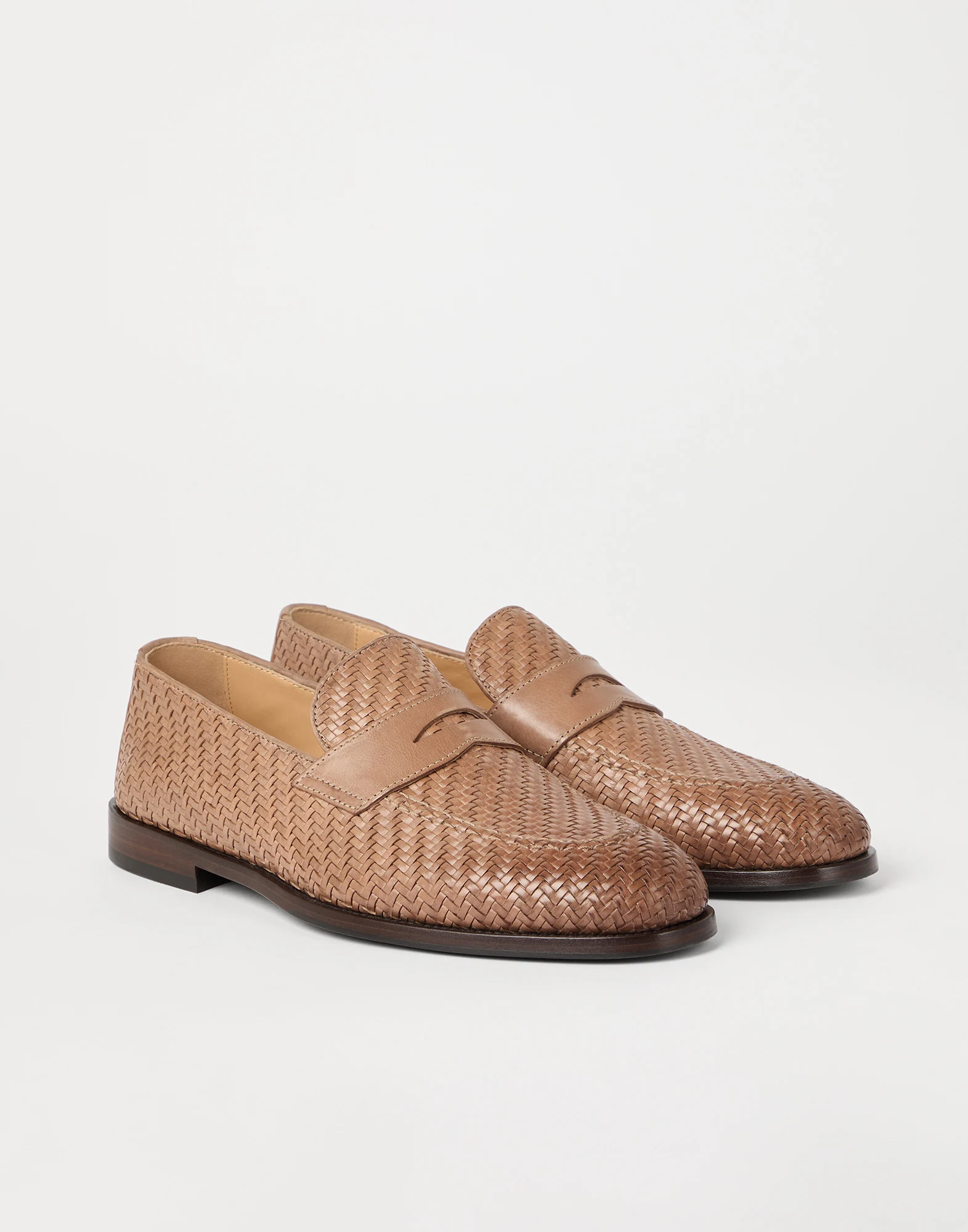 Calfskin penny loafers