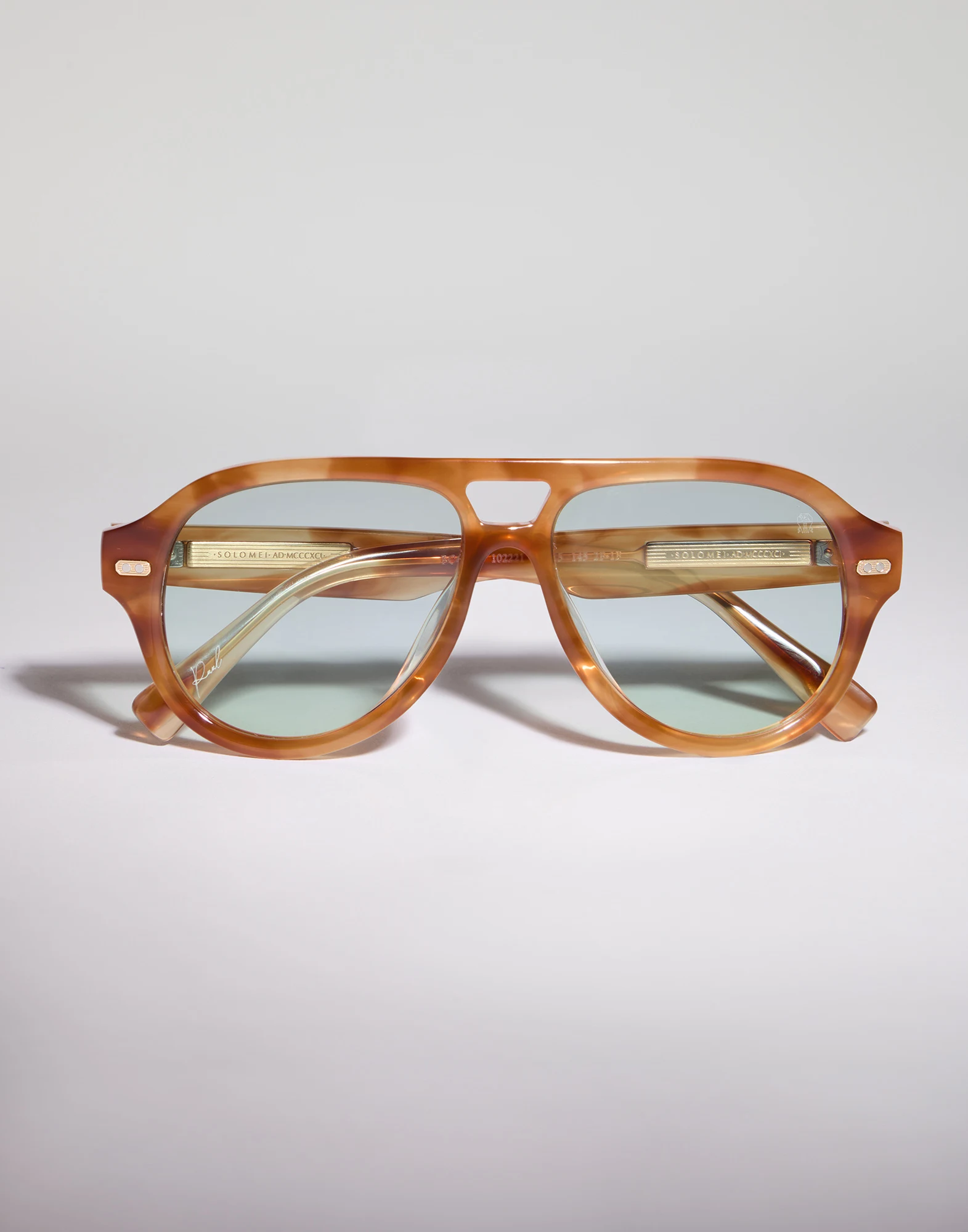 Paul 18k gold-plated sunglasses